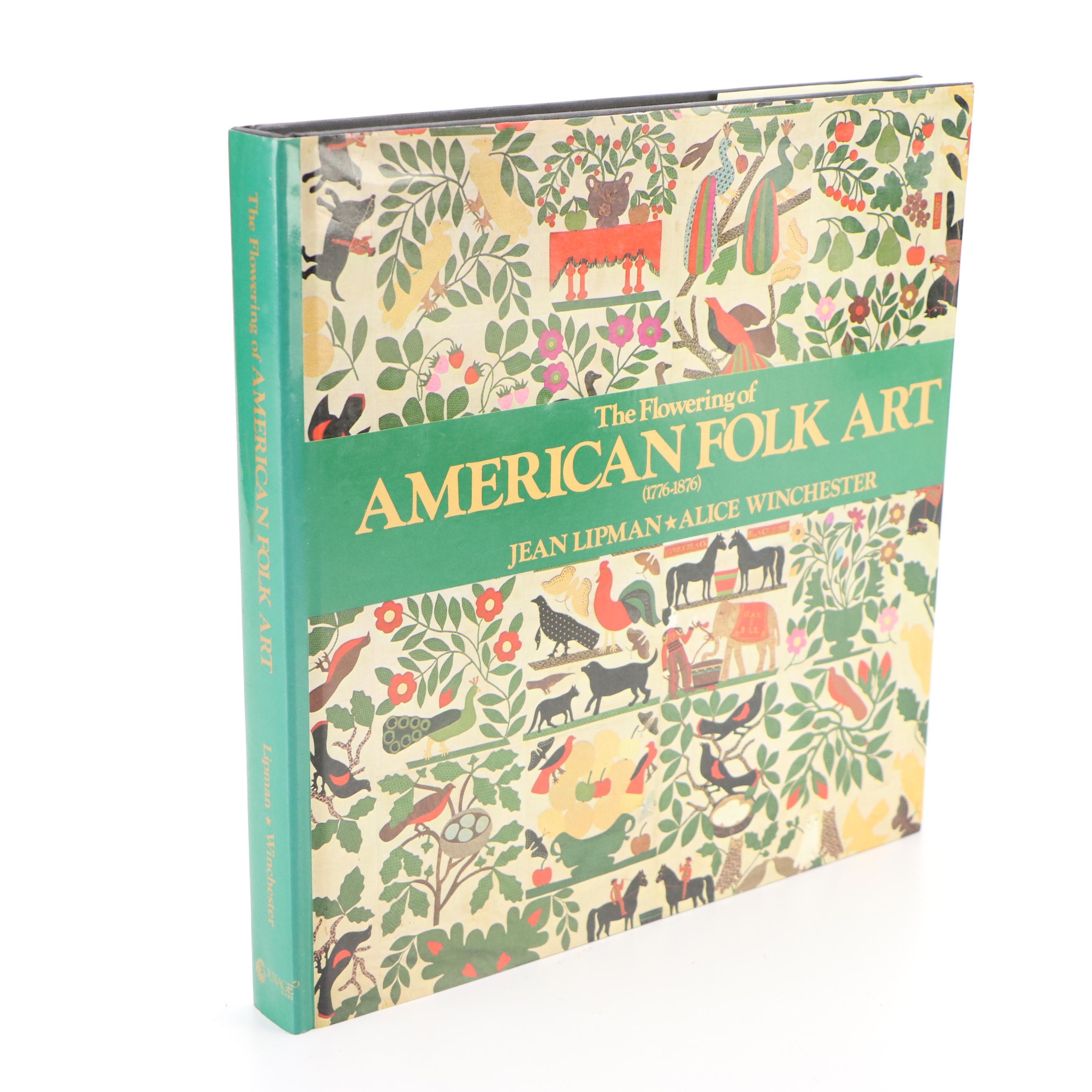 Signed First Edition "The Art of the Creel" and More American Folk Art Books