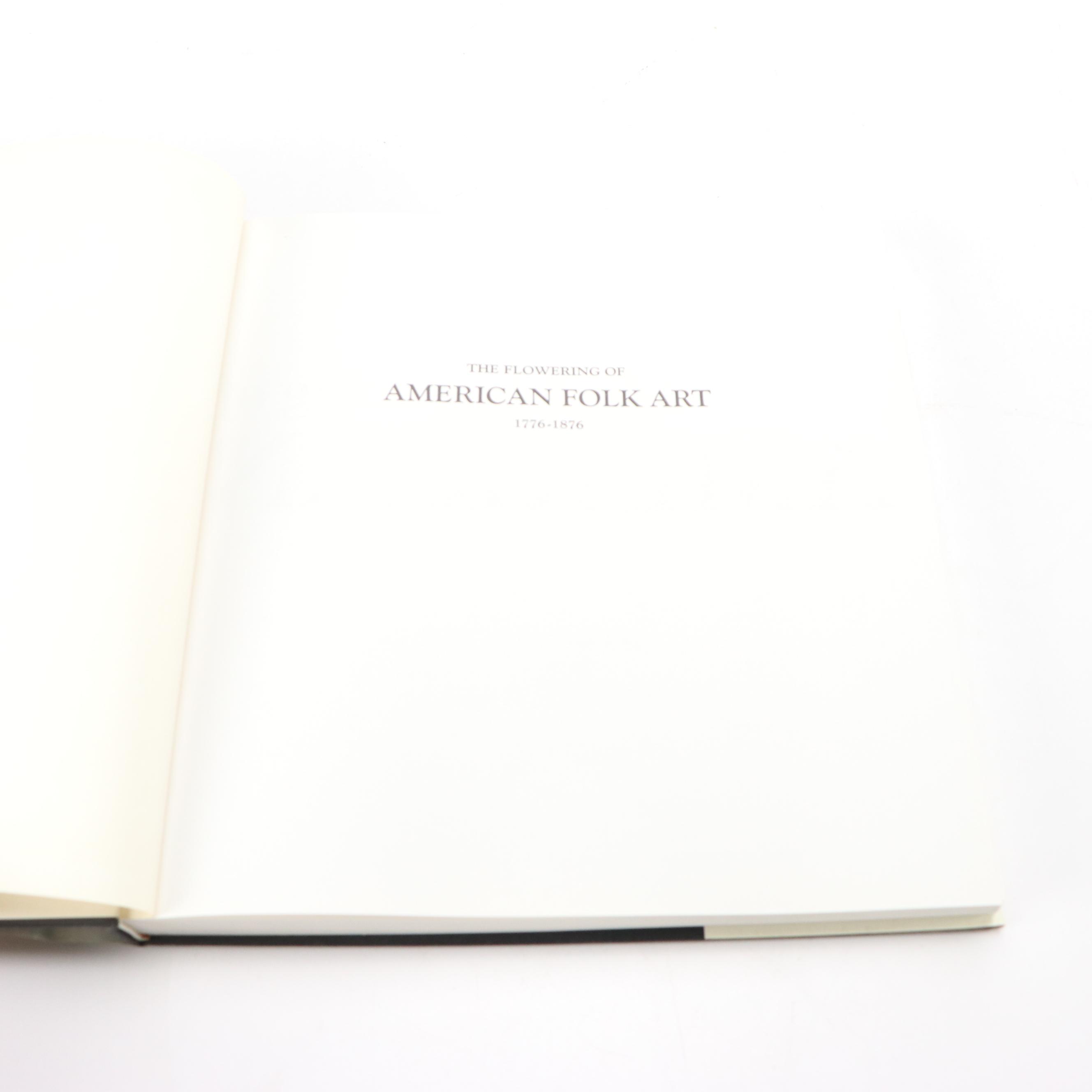 Signed First Edition "The Art of the Creel" and More American Folk Art Books