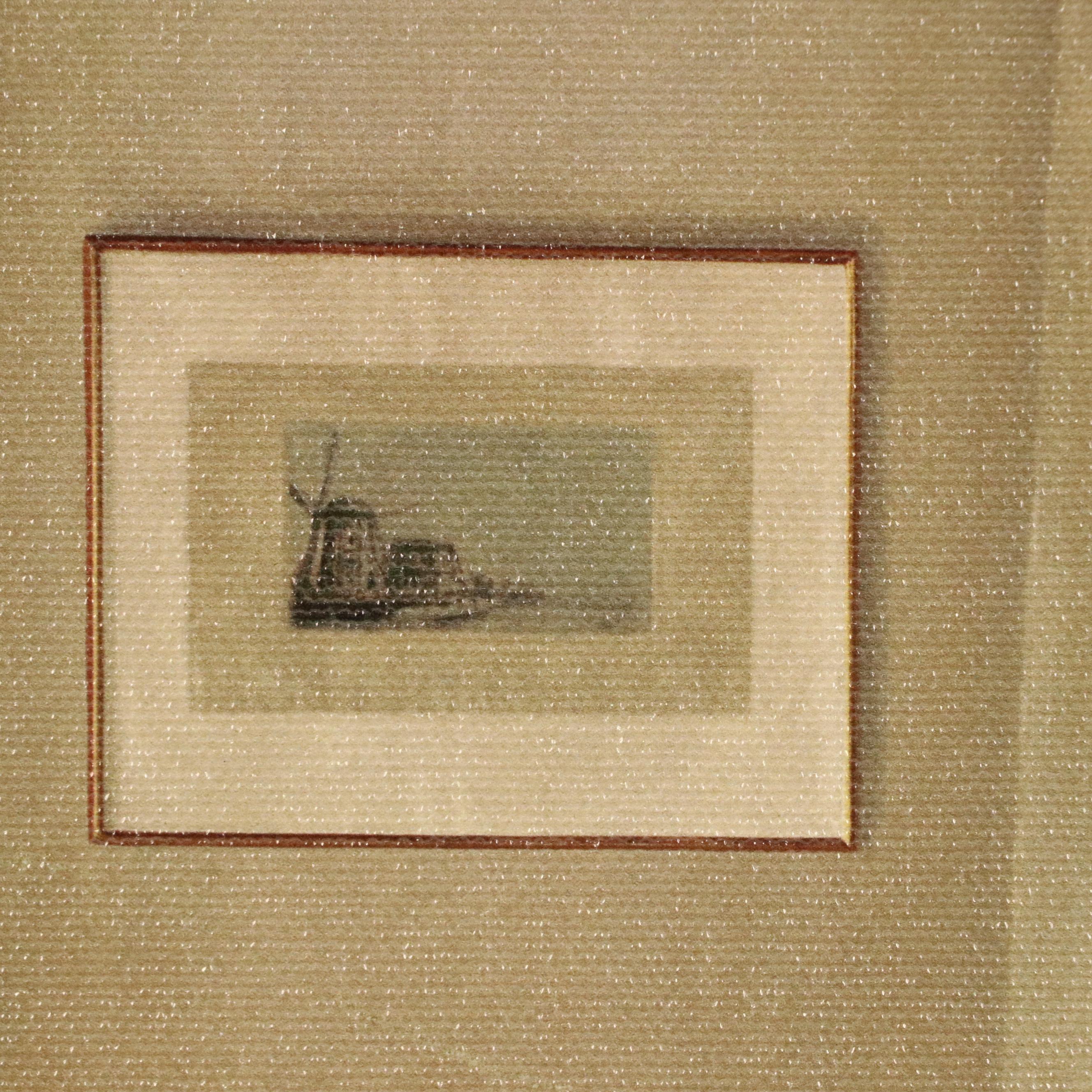 William B. Hoyt Giclée "Winter Dinner," Circa 2018