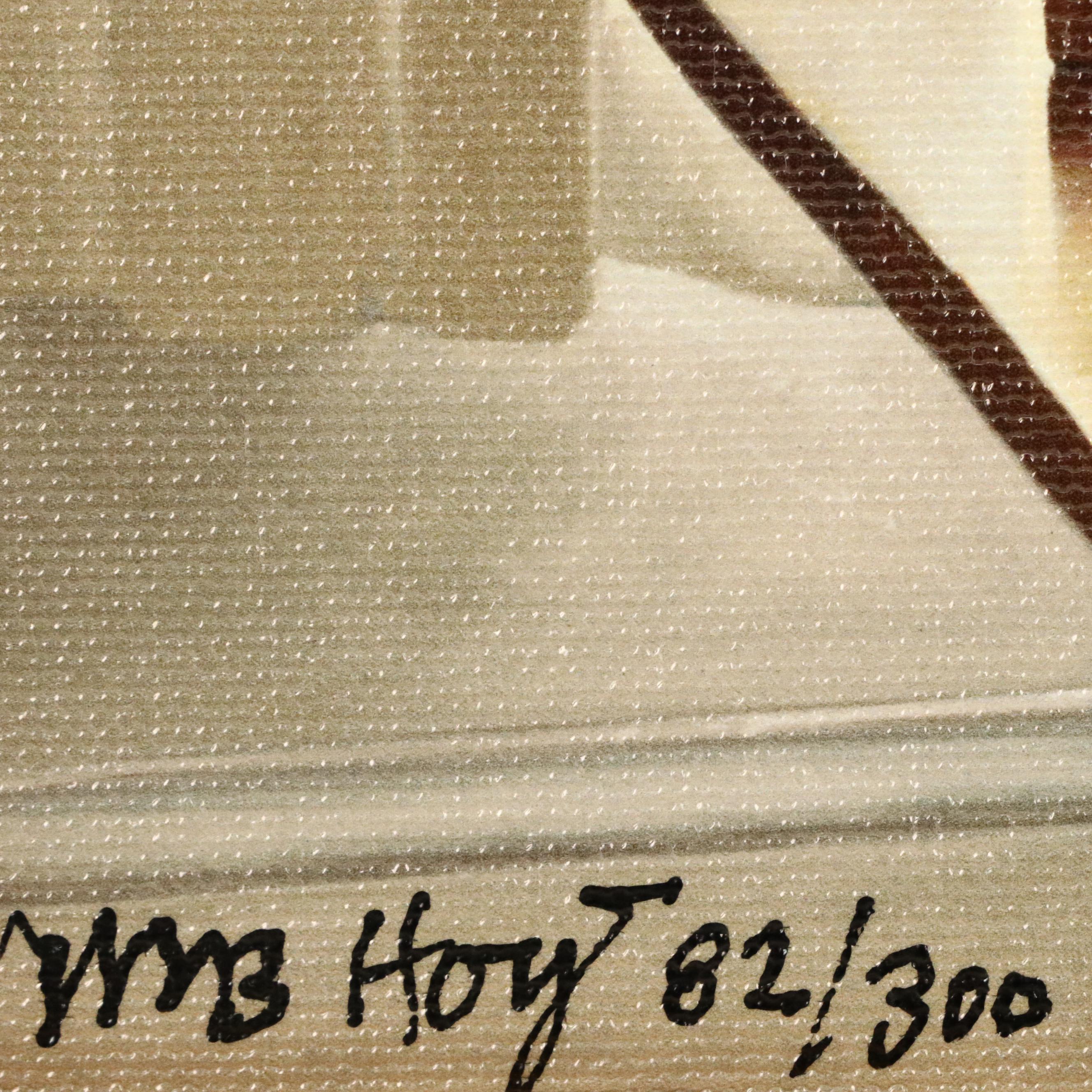 William B. Hoyt Giclée "Winter Dinner," Circa 2018