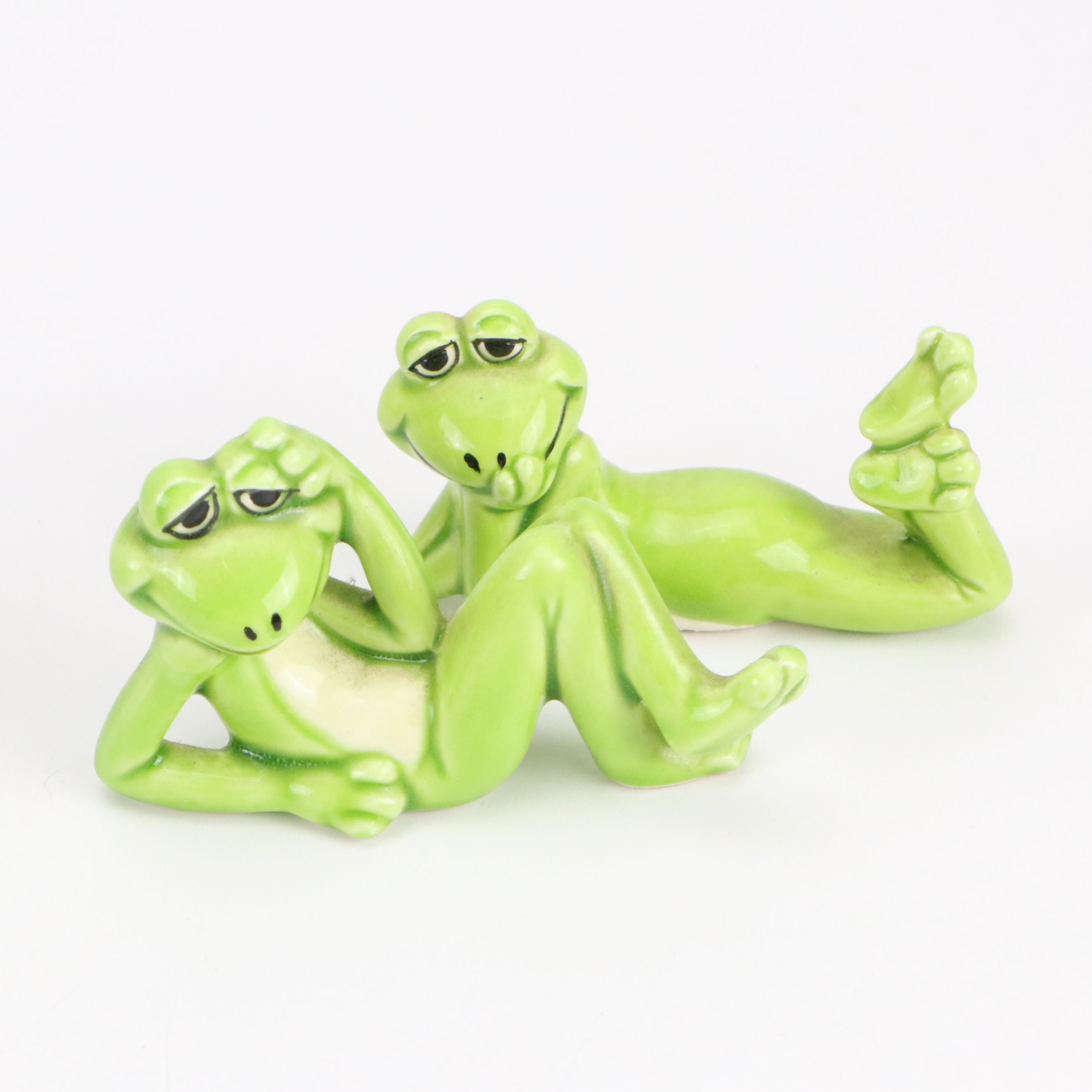 Snoopy Ornaments with Lenox Ceramic Presents and Other Vintage Figurines