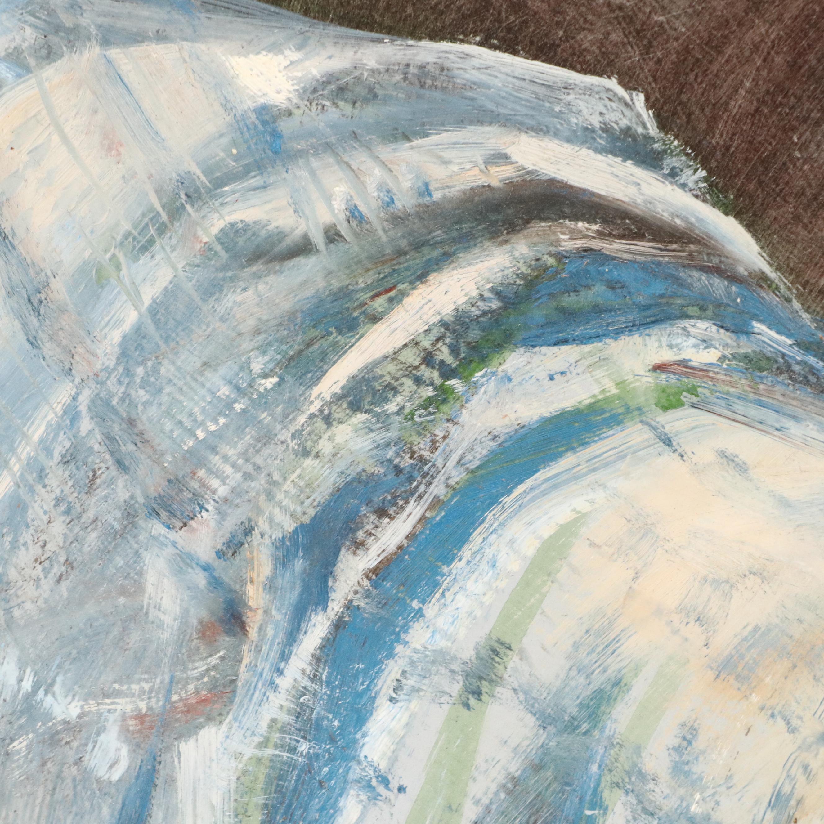 W. Kime Portrait Oil Painting of Paul Dager, Circa 2000