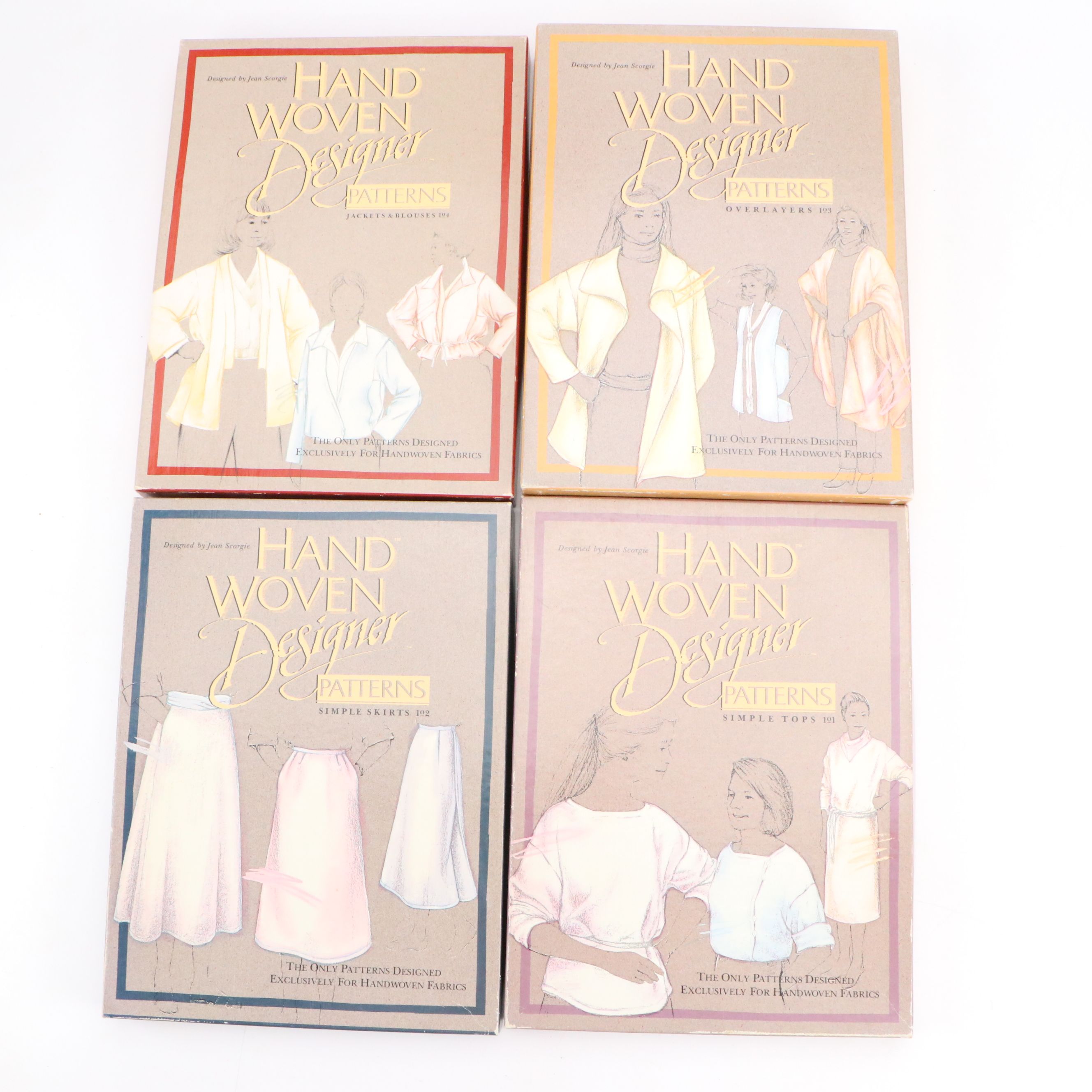 Vintage Folkwear and Hand-Woven Designer Clothing Patterns