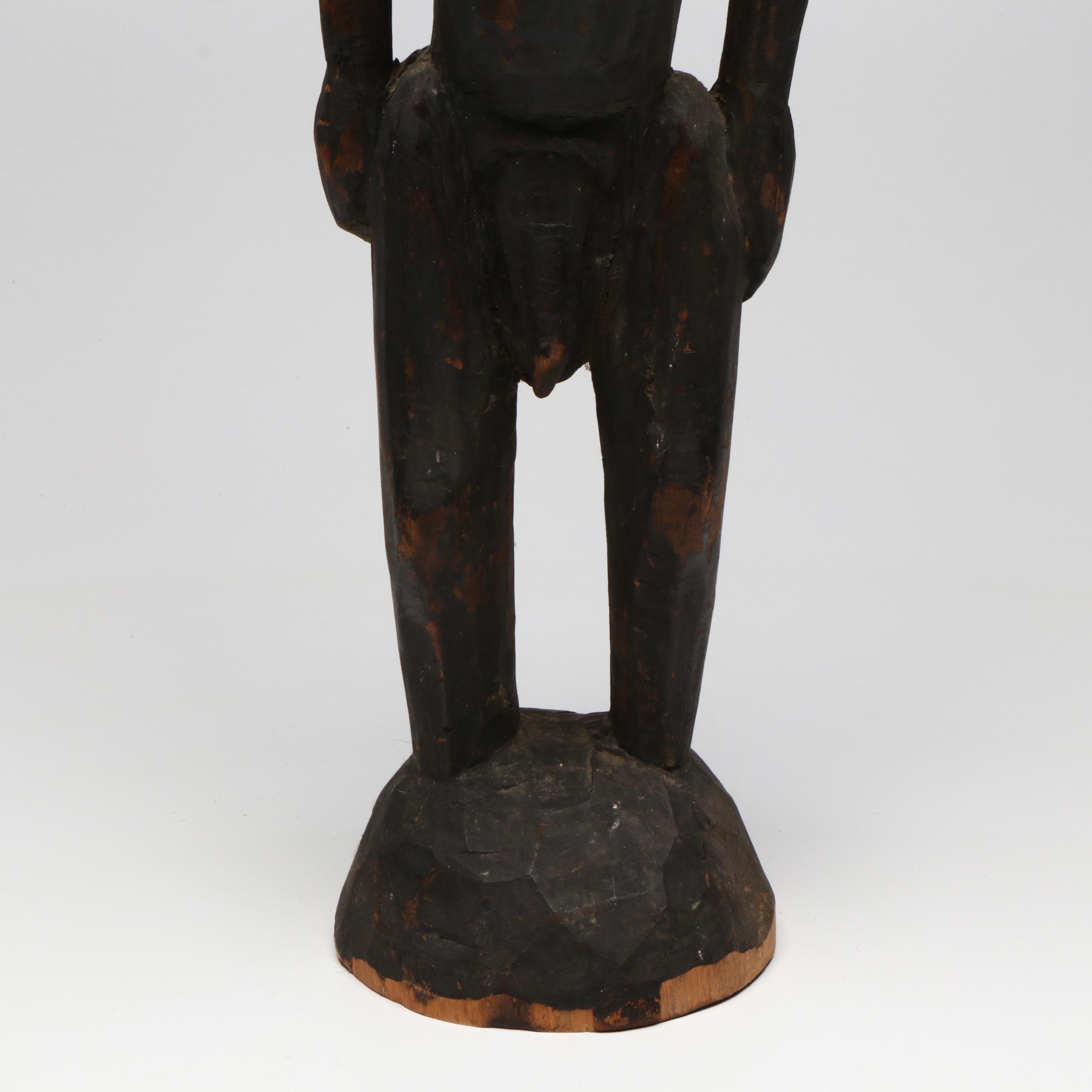 Papua New Guinean Iatmul Carved Wood Statue