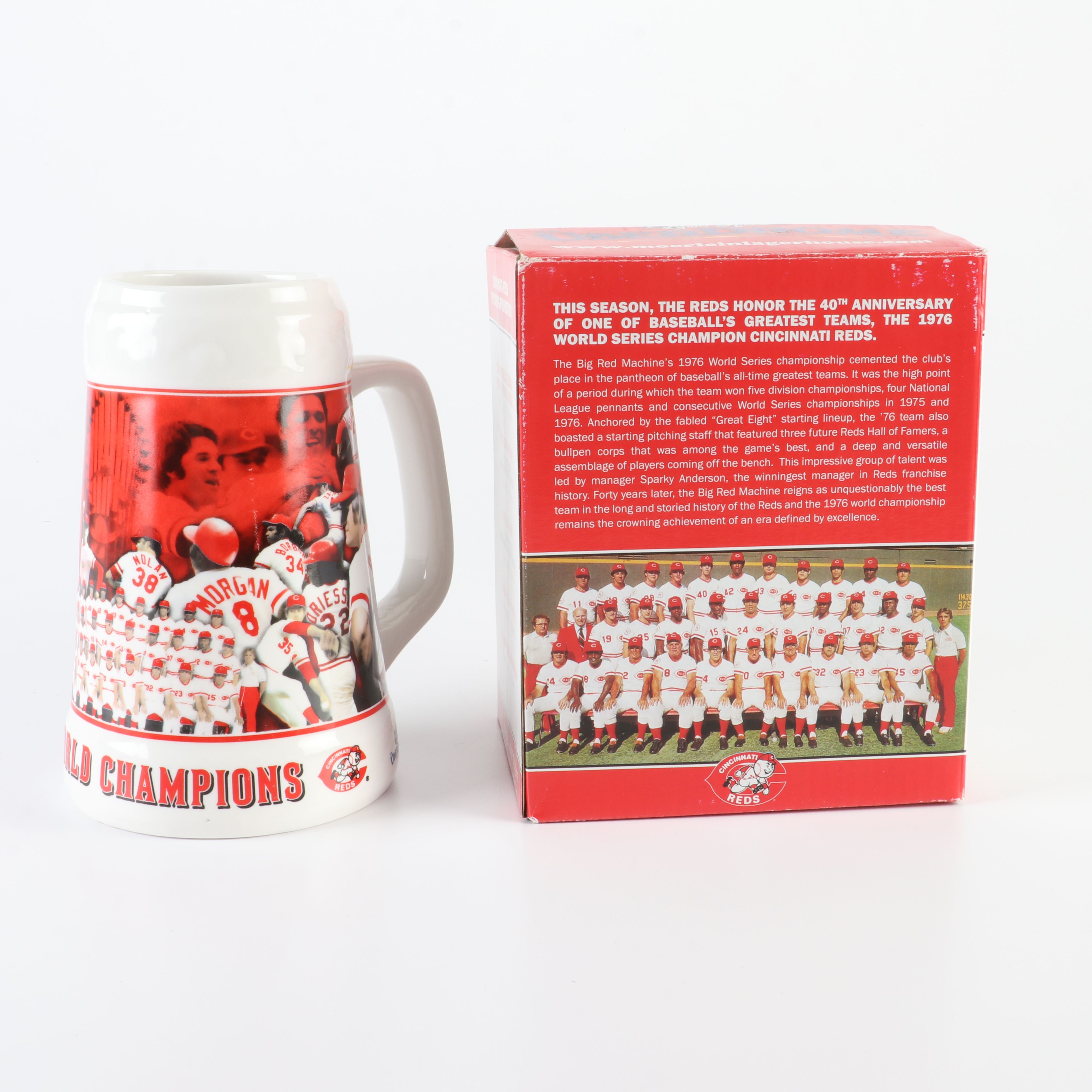 Cincinnati Reds Stein, Sean Casey Bobblehead, and More