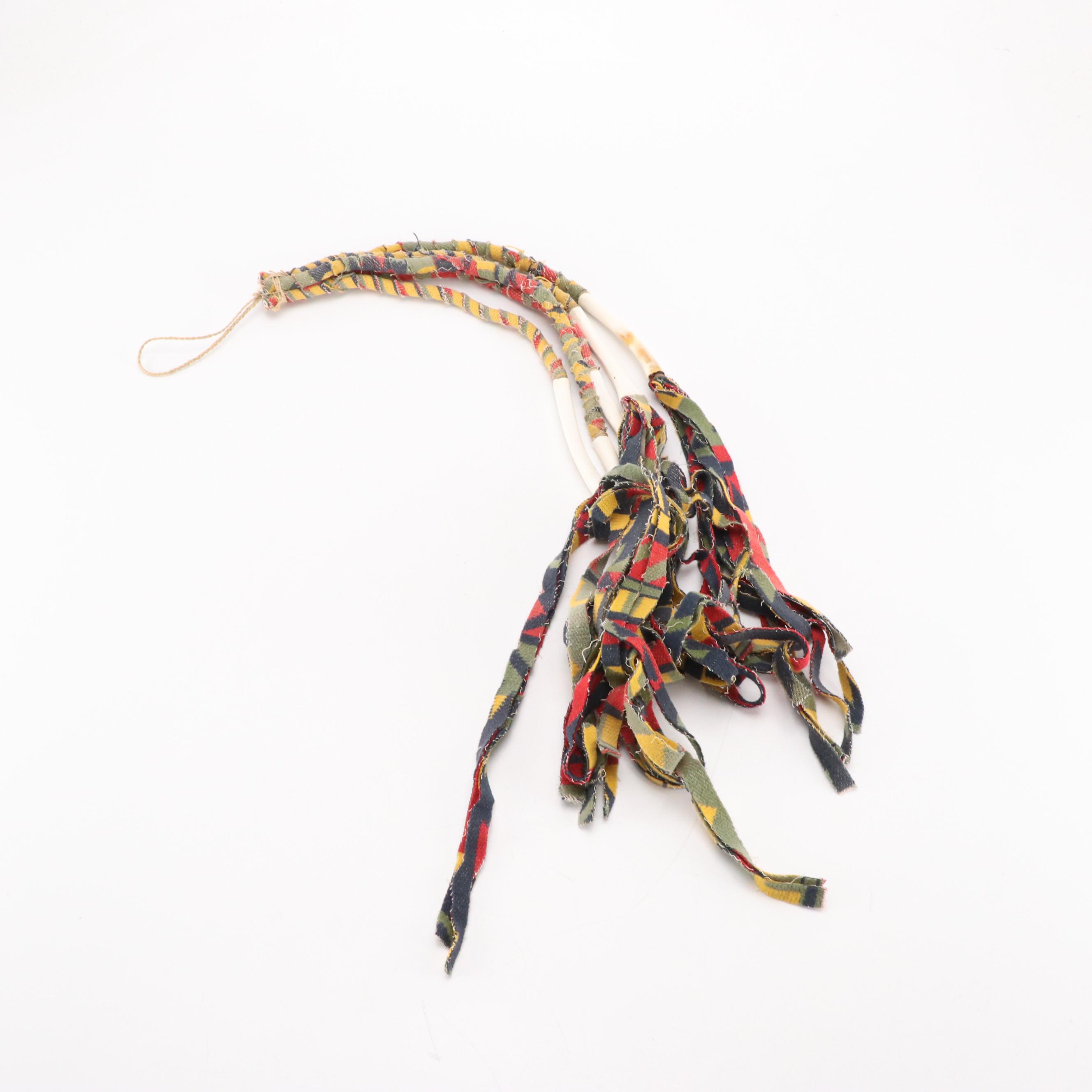 Robert Beaven Fabric, Leather and Beaded Pouches