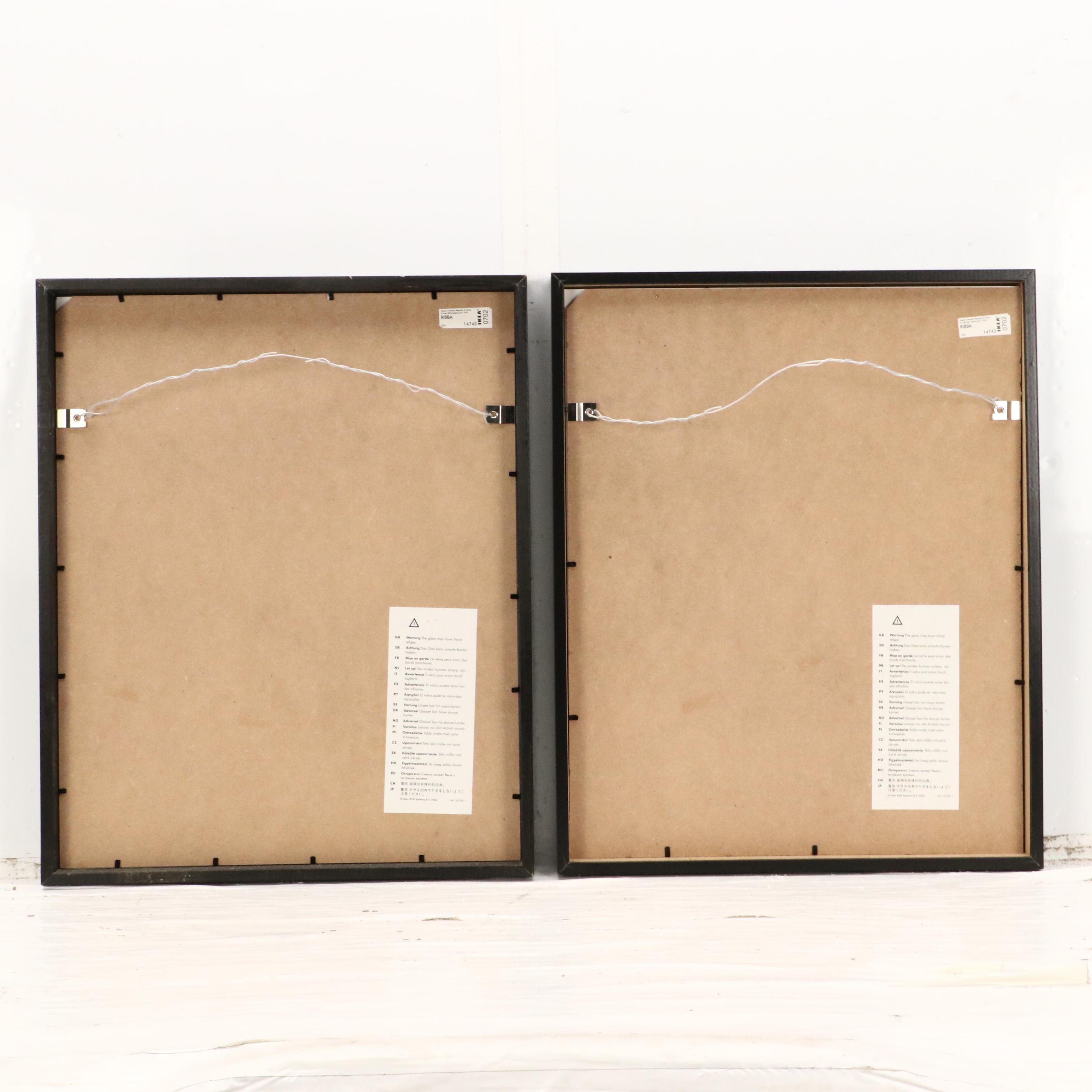 Watercolor Paintings of Beach Scenes, 1997 & 1999