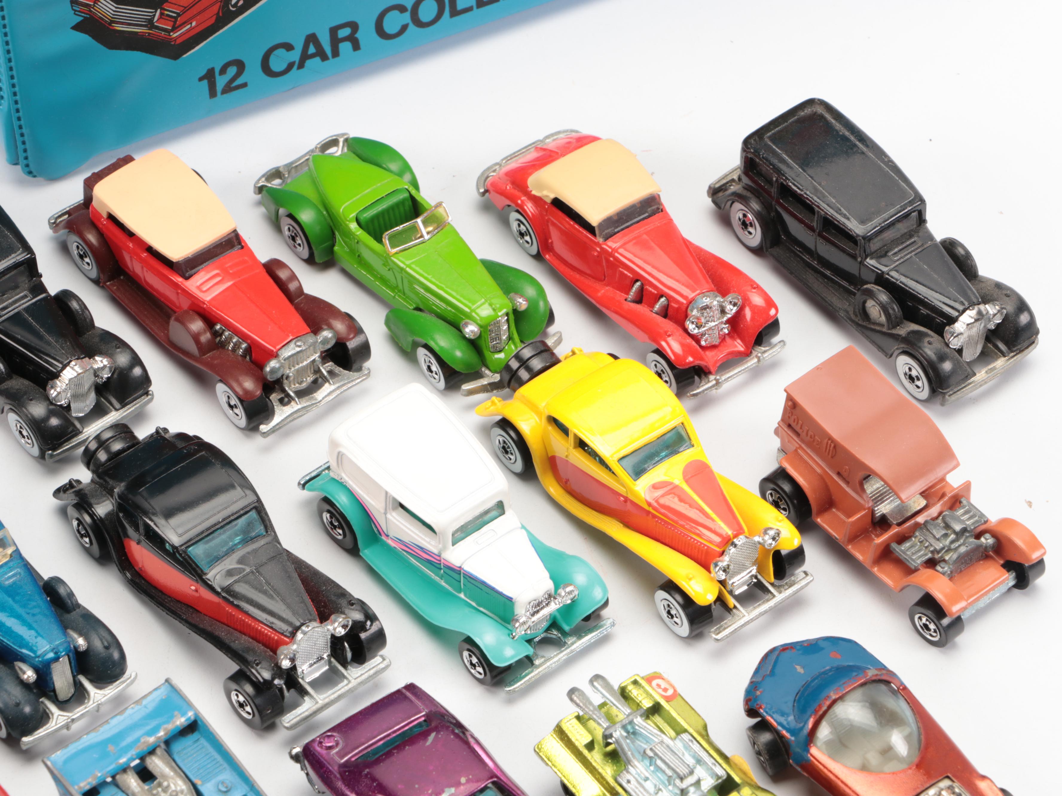 Hot Wheels "Corvette Stingray," "Auburn 852" and More Toy Cars in Cases