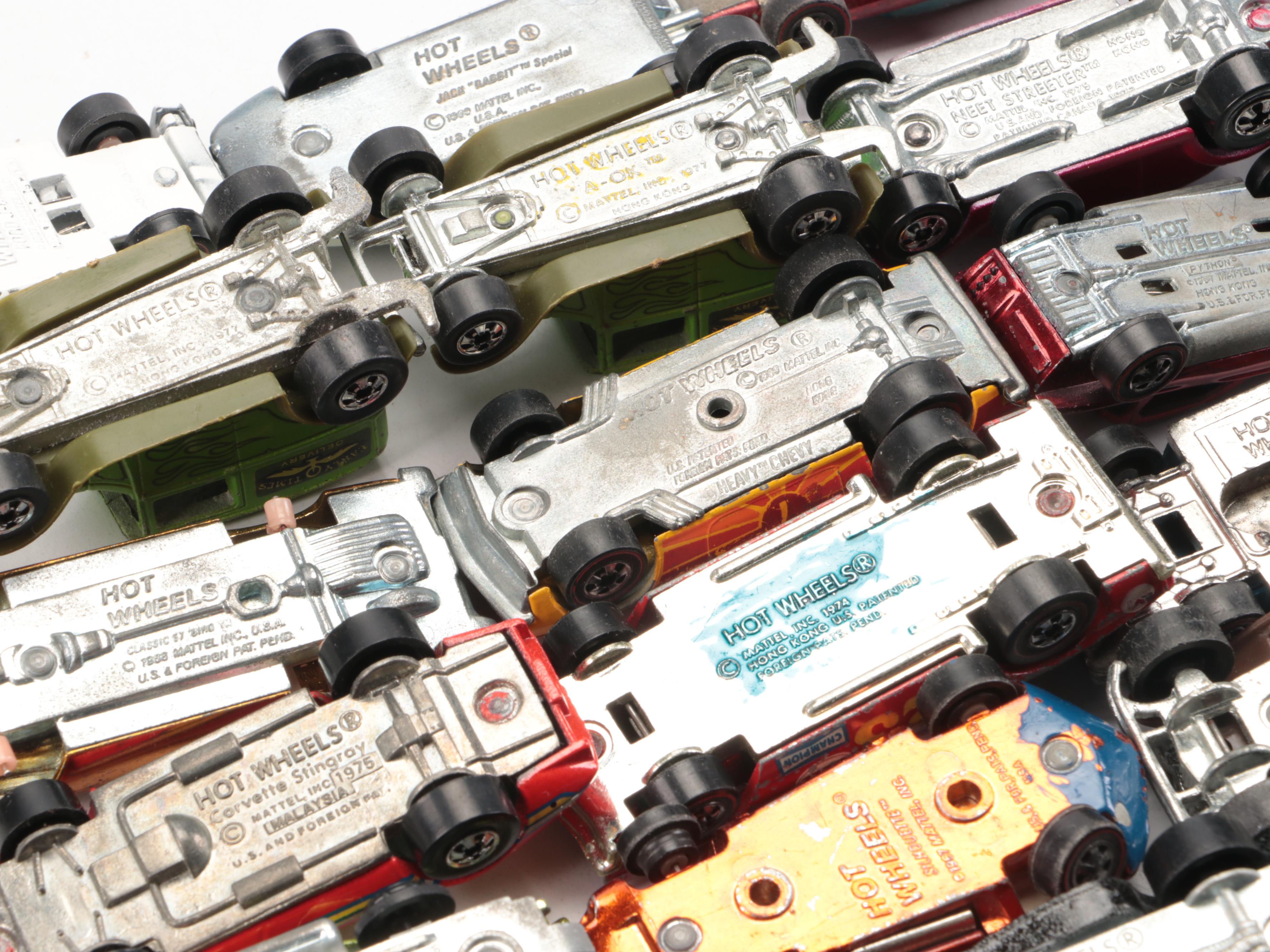 Hot Wheels "Corvette Stingray," "Auburn 852" and More Toy Cars in Cases