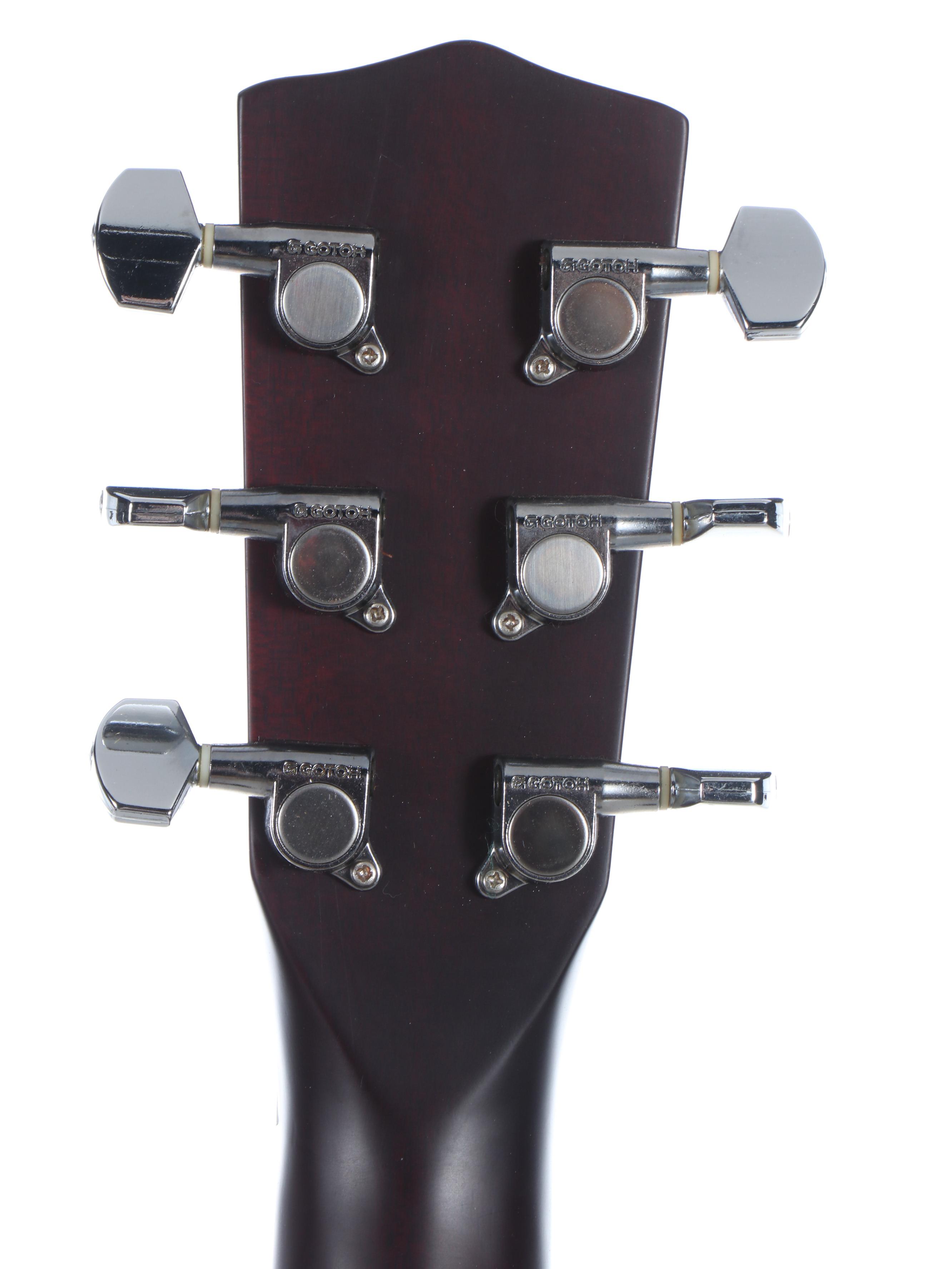 Johnson Floral Embossed Metal Resonator Guitar