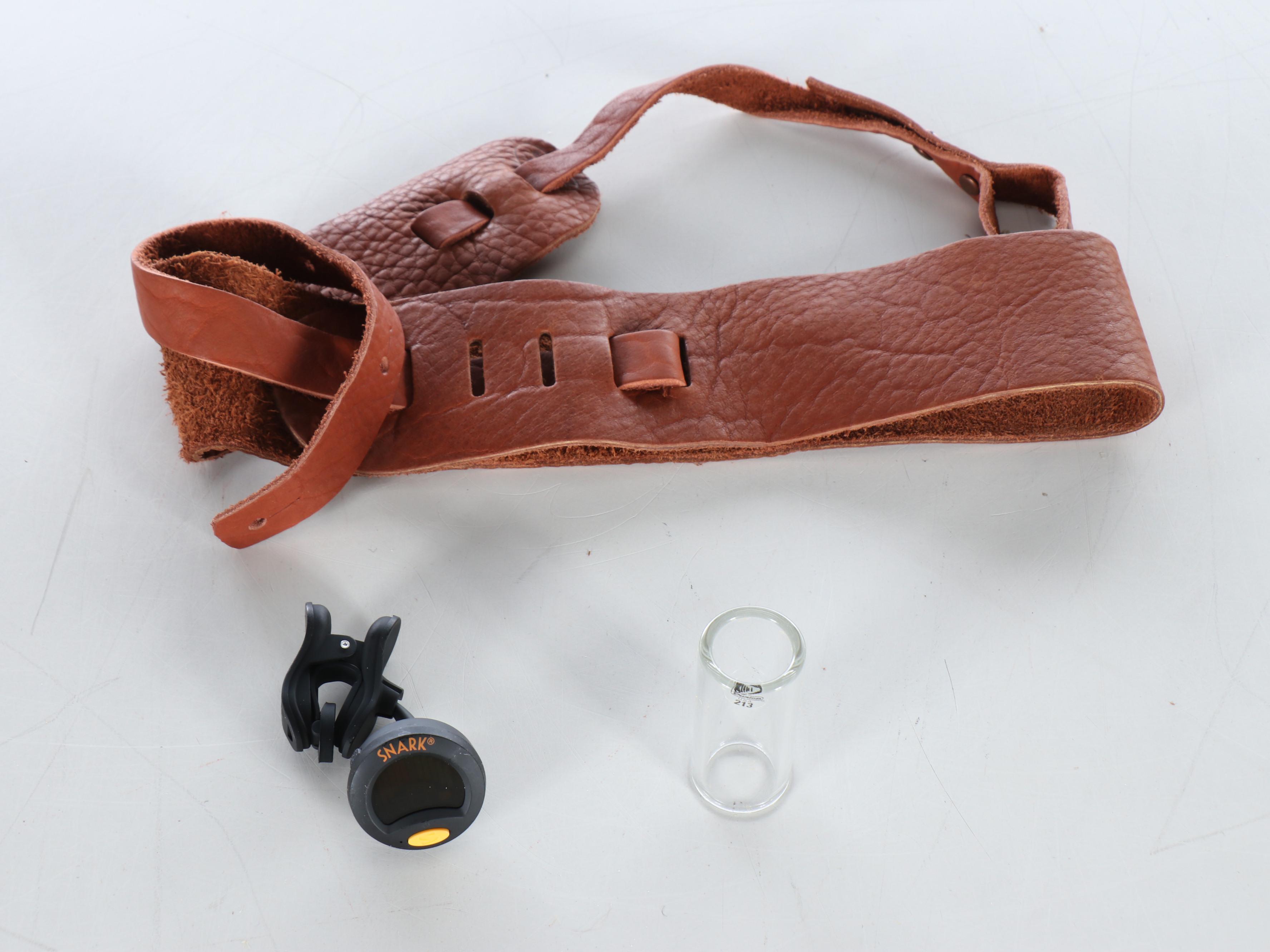 Johnson Floral Embossed Metal Resonator Guitar