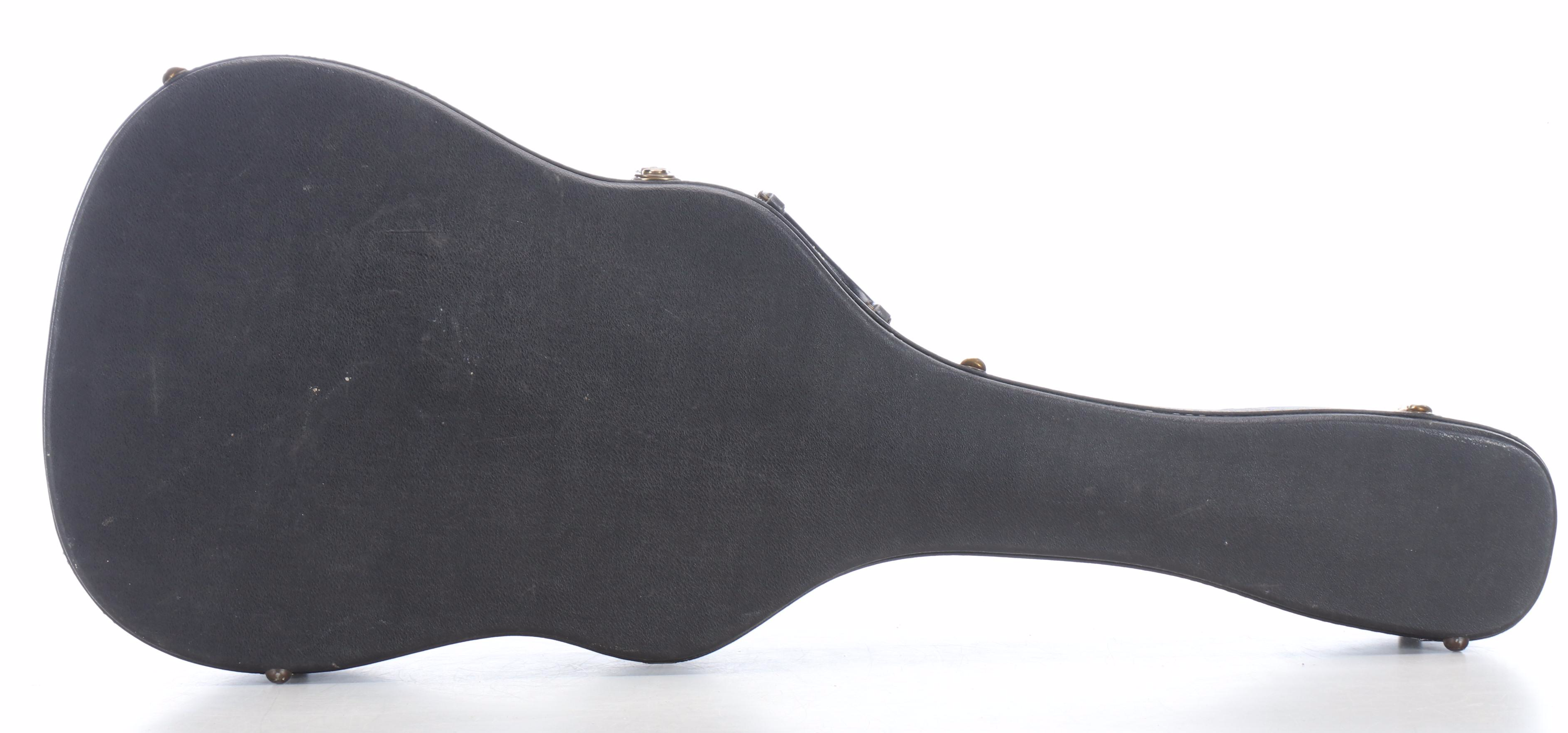 Johnson Floral Embossed Metal Resonator Guitar