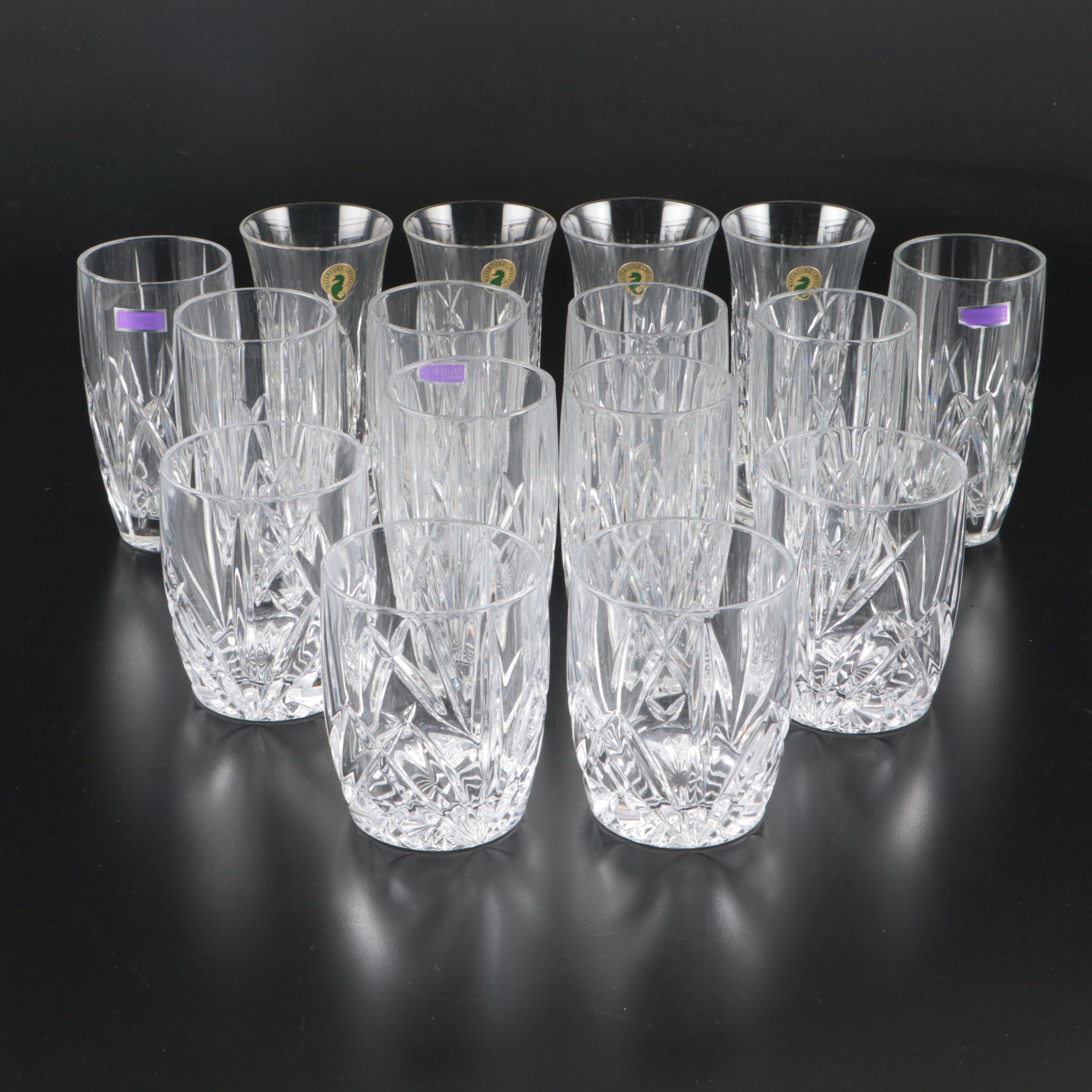 Marquis by Waterford "Brookside" Highball Glasses and More Waterford Drinkware