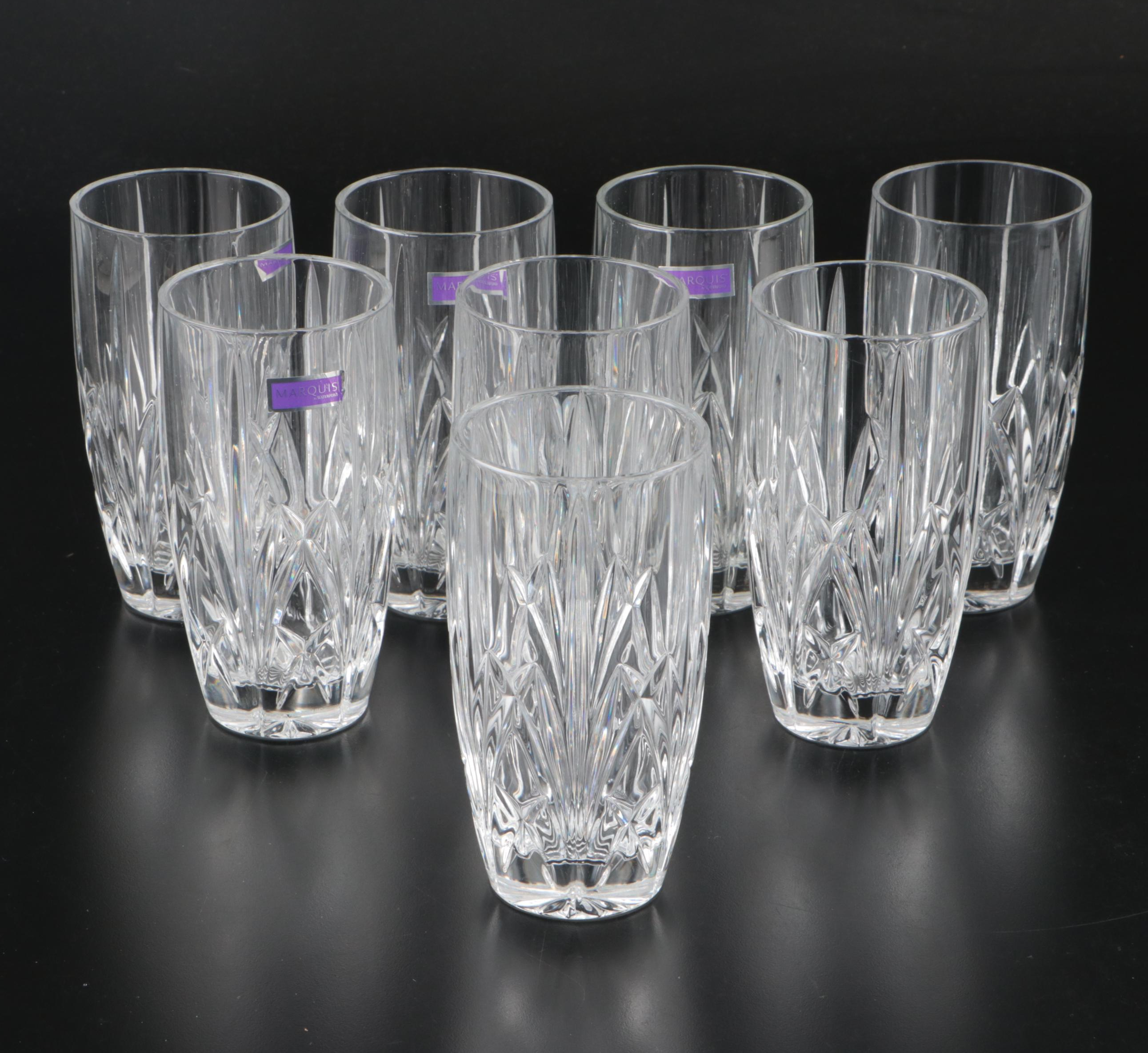 Marquis by Waterford "Brookside" Highball Glasses and More Waterford Drinkware