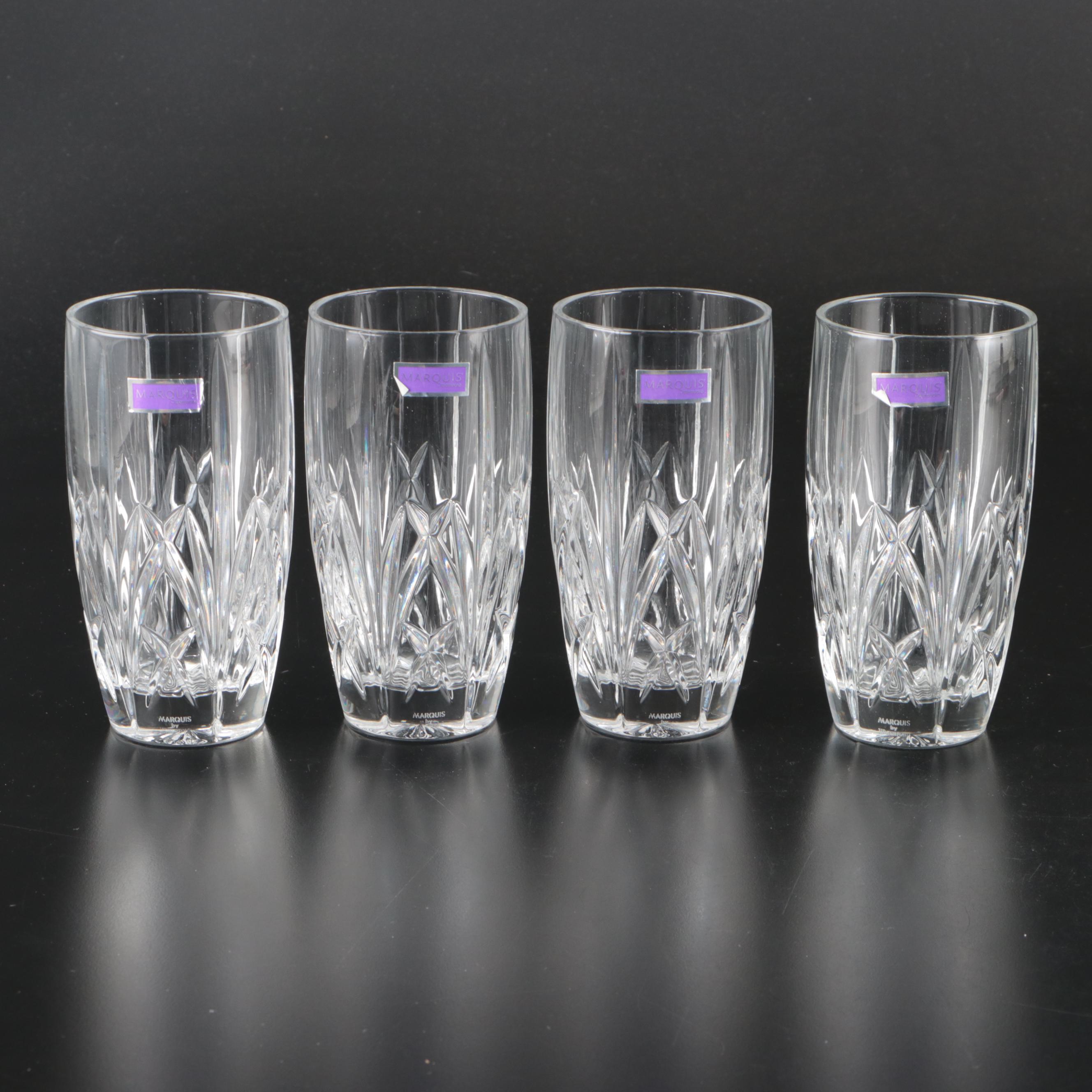 Marquis by Waterford "Brookside" Highball Glasses and More Waterford Drinkware