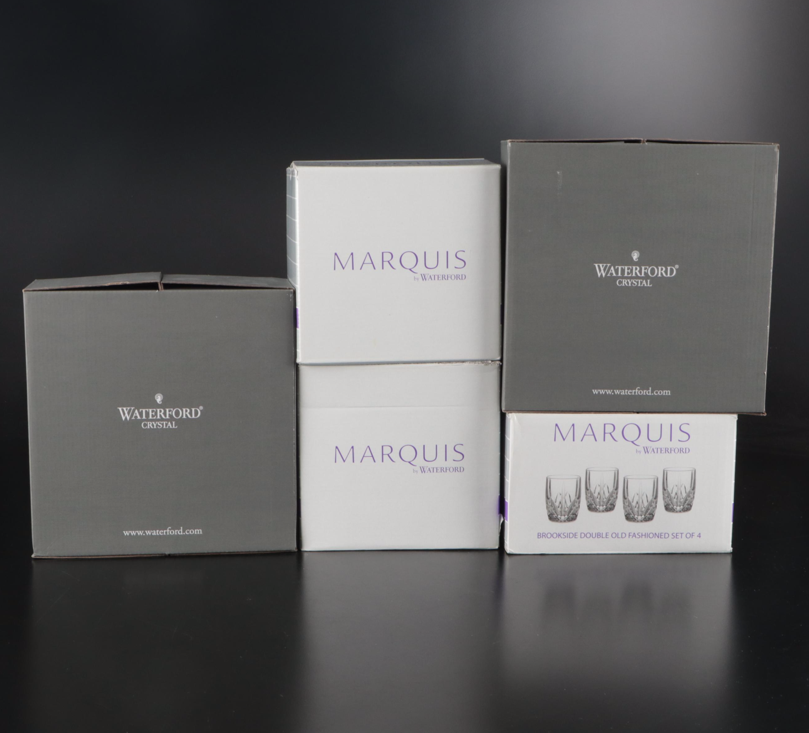 Marquis by Waterford "Brookside" Highball Glasses and More Waterford Drinkware