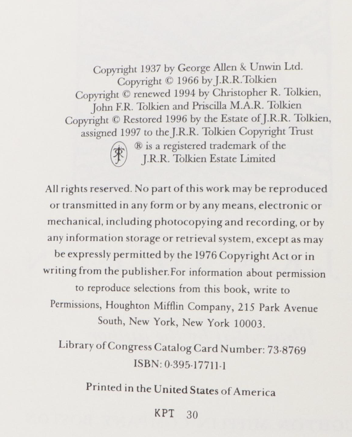 Collector's Edition "The Lord of the Rings" and More by J. R. R. Tolkien