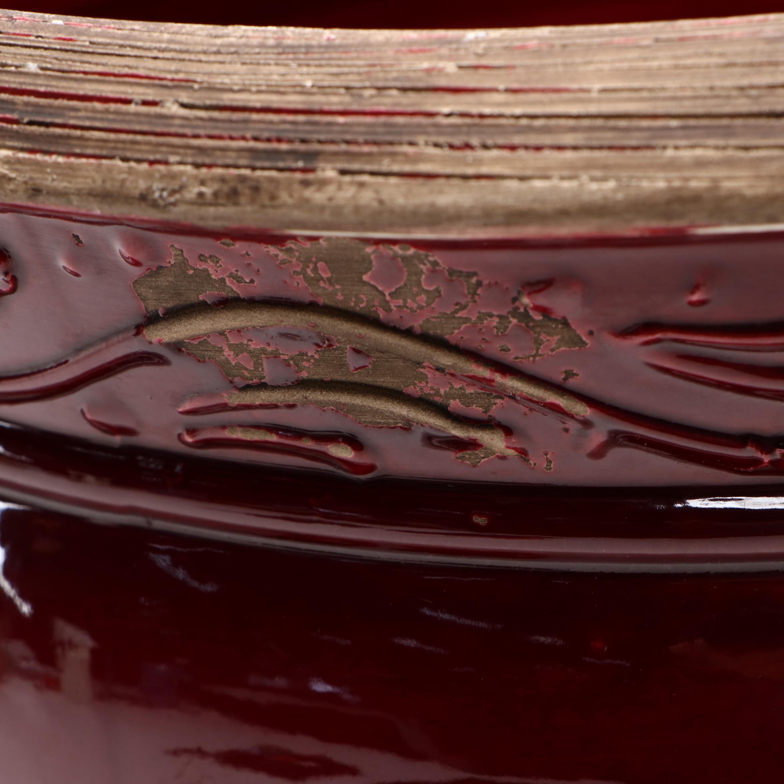 Italian Majolica Footed Bowl