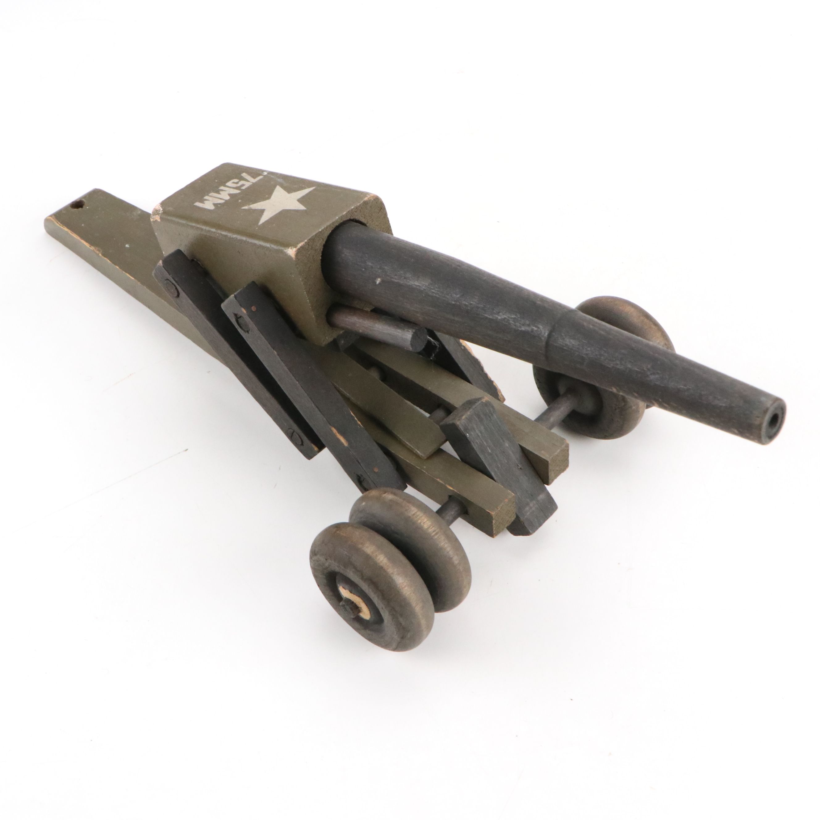 Marx Steel Army Transport Truck with Figurines and Other Toy Military Vehicles