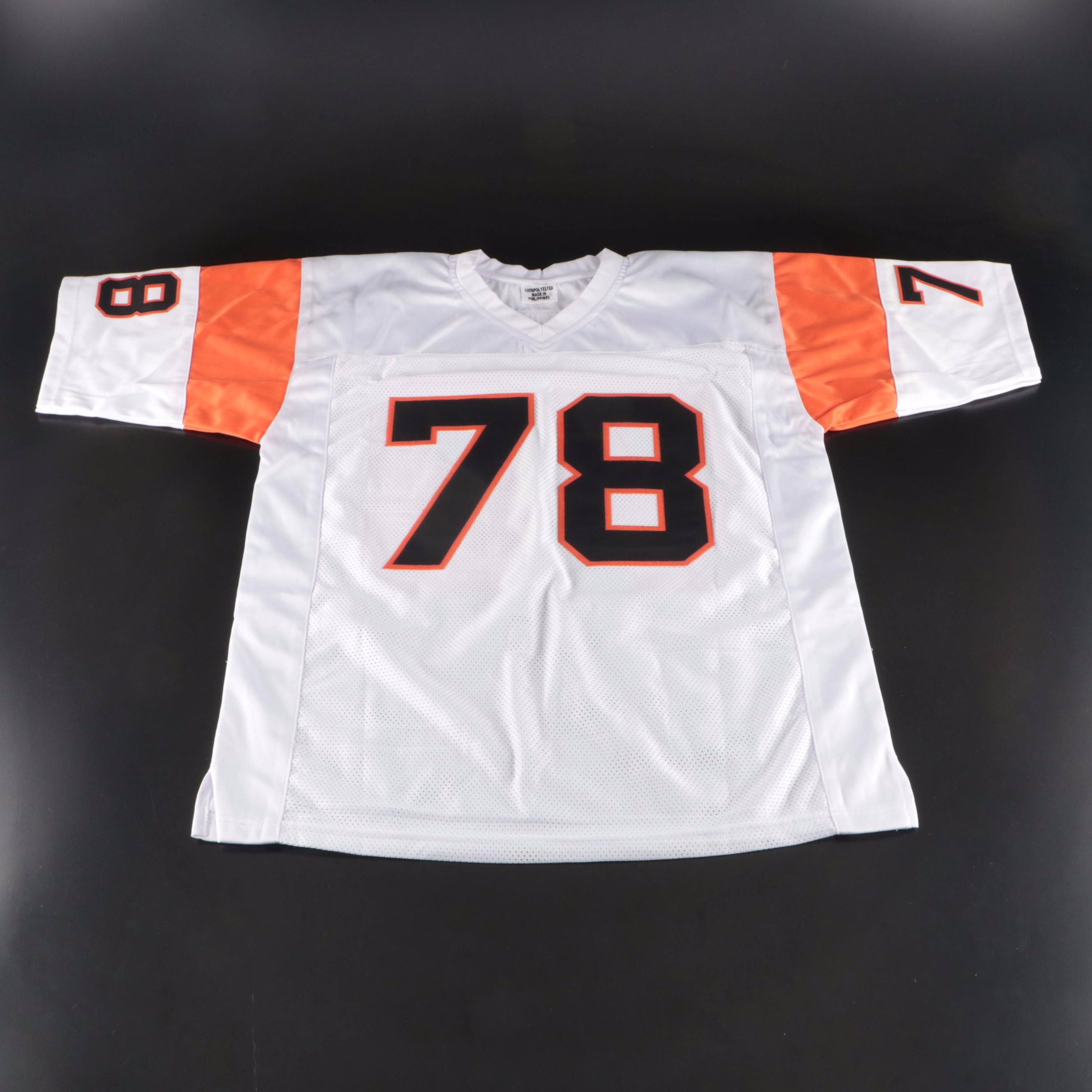 Anthony Muñoz Signed Cincinnati Bengals Football Jersey, Beckett