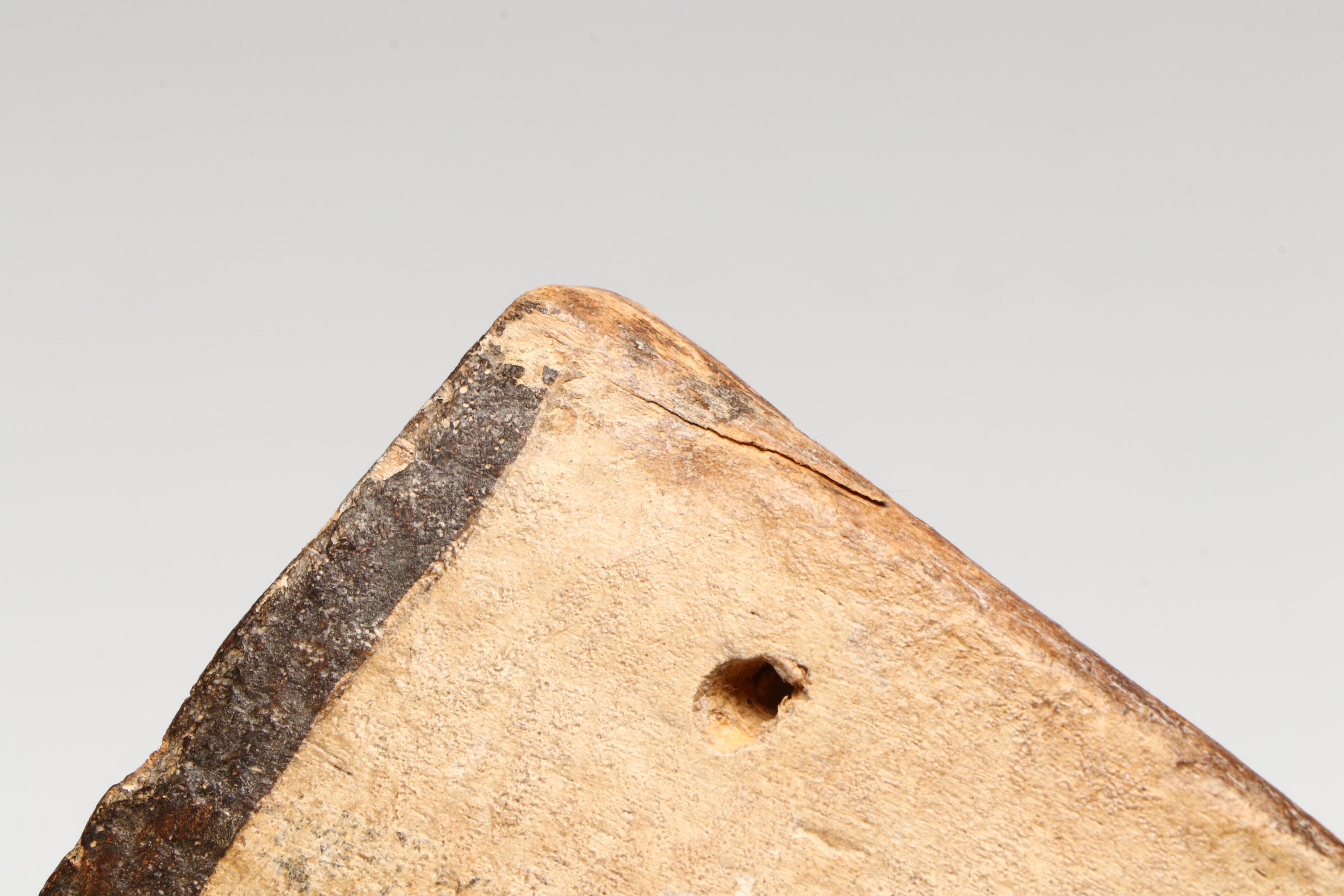 West African Bobo Style "Kobe" Antelope Carved Wood Wall Mask