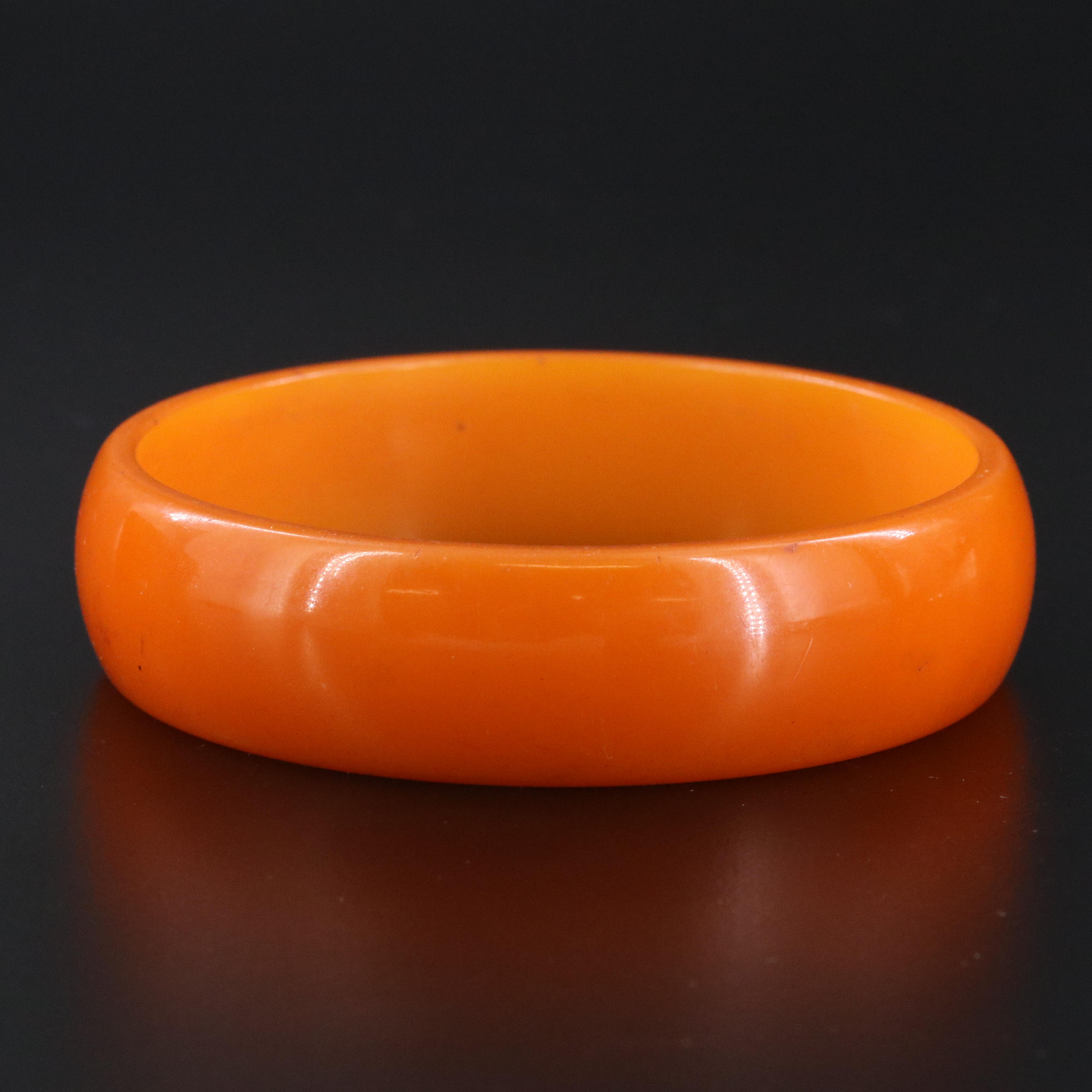 Vintage Bakelite Collection Including Bangles, Buckle and Hoops
