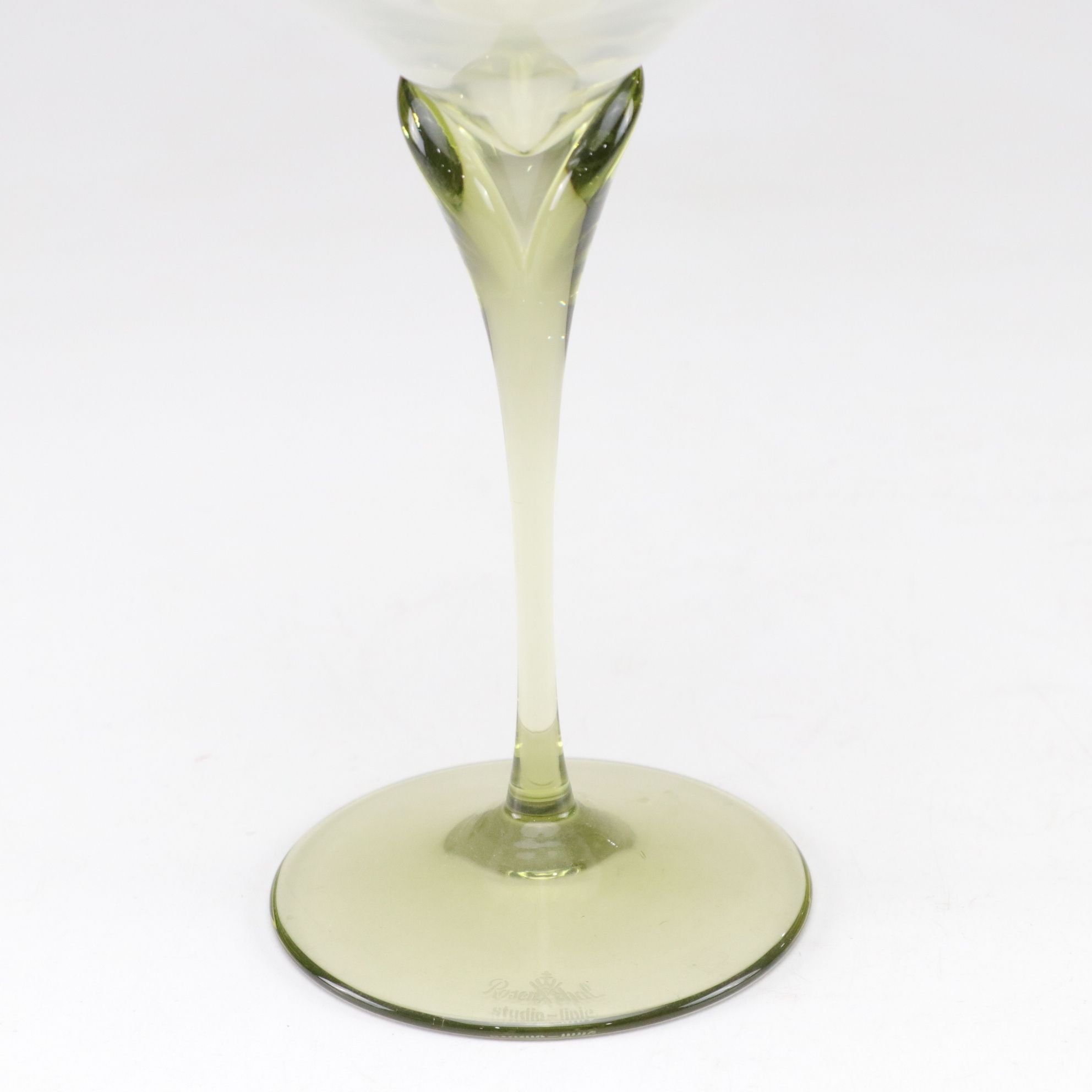 Rosenthal "Papyrus" Crystal Champagne Coupes and Brandy Snifters