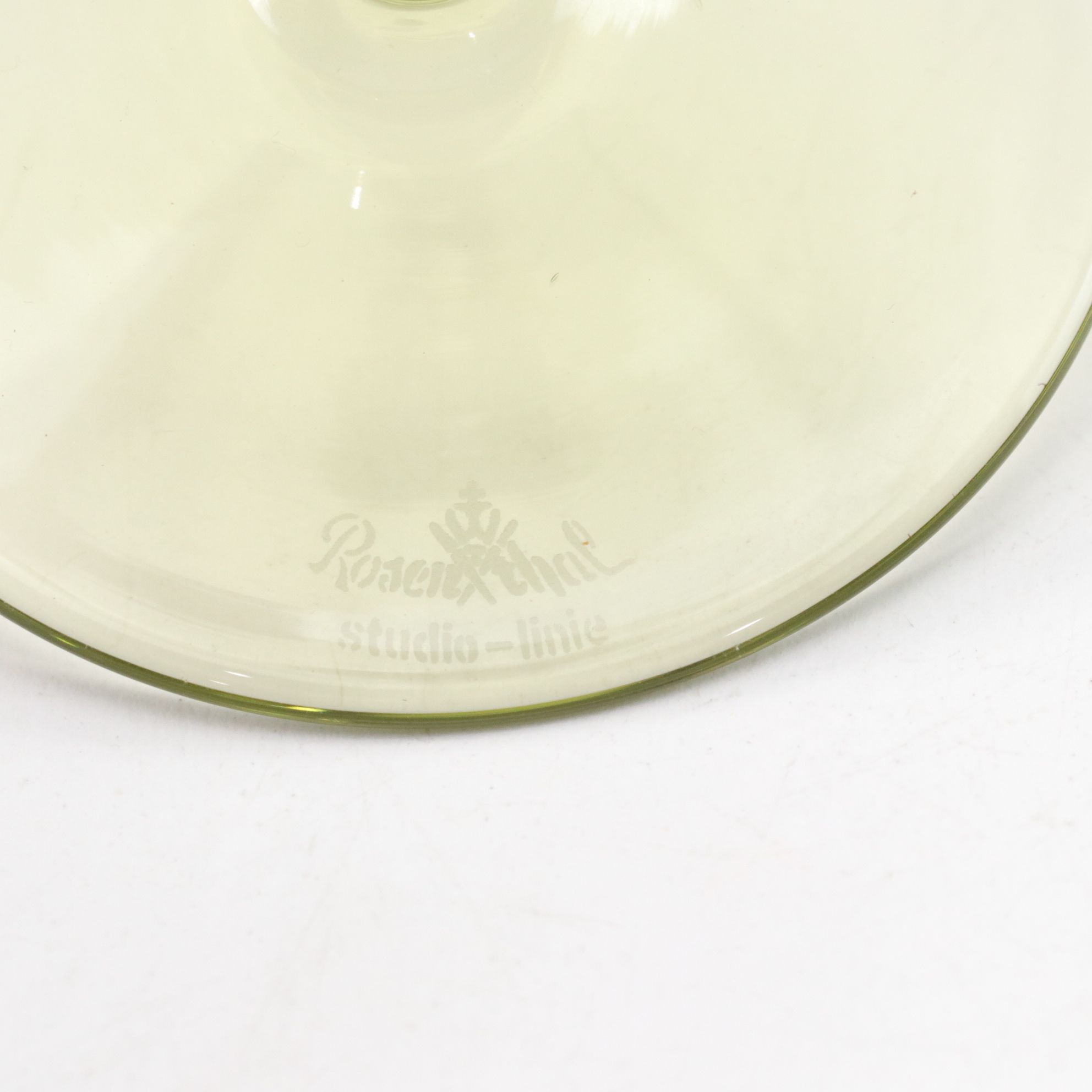 Rosenthal "Papyrus" Crystal Champagne Coupes and Brandy Snifters