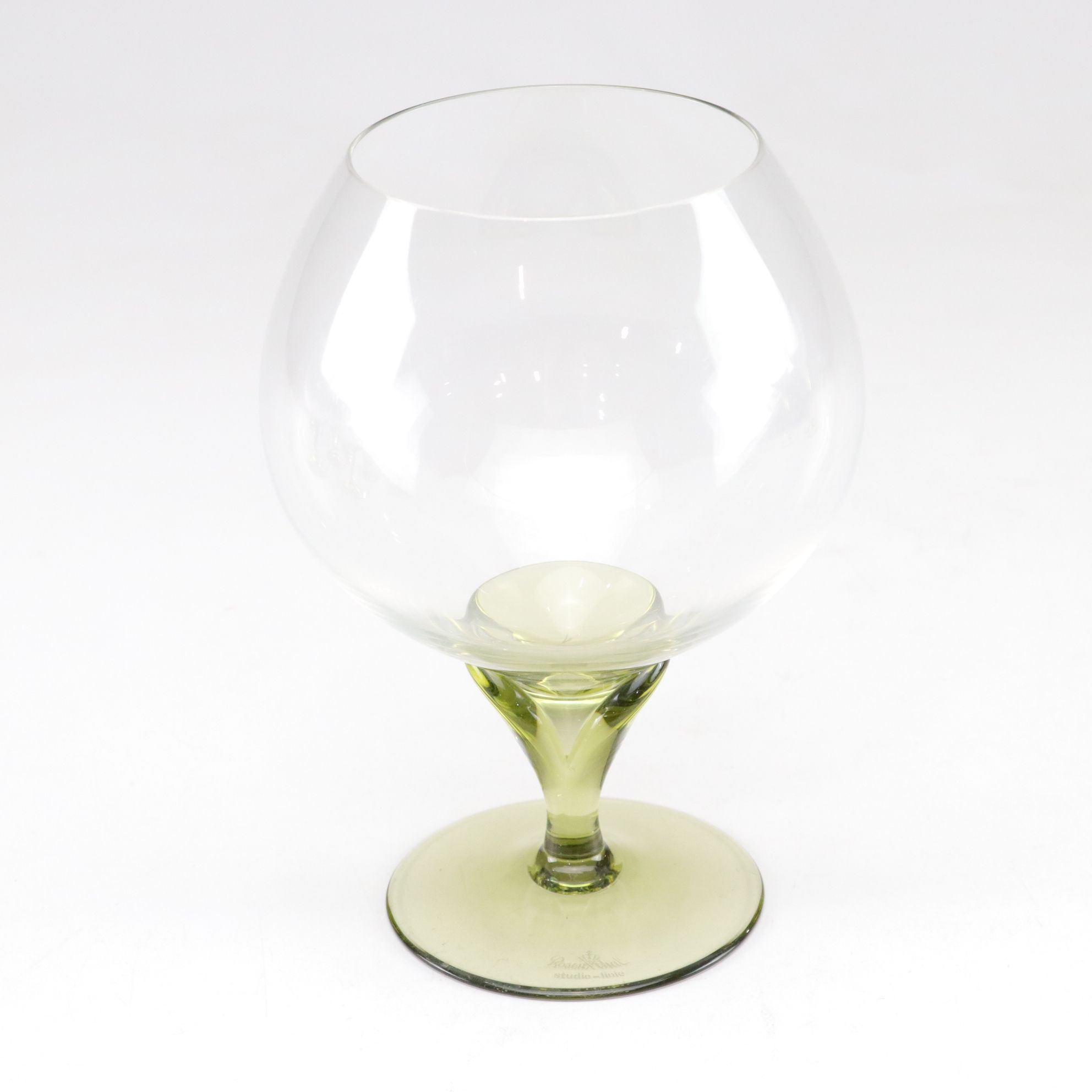 Rosenthal "Papyrus" Crystal Champagne Coupes and Brandy Snifters