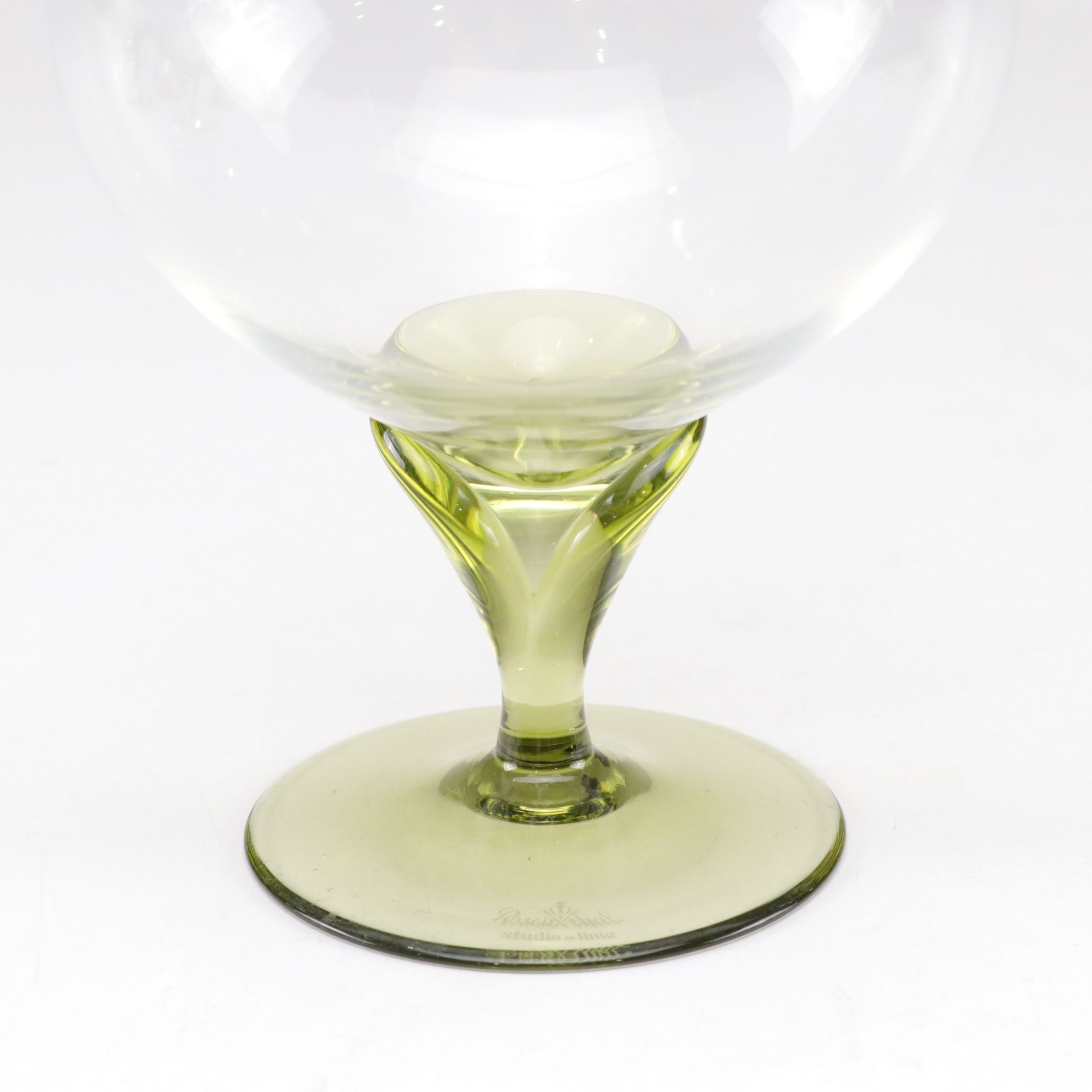 Rosenthal "Papyrus" Crystal Champagne Coupes and Brandy Snifters