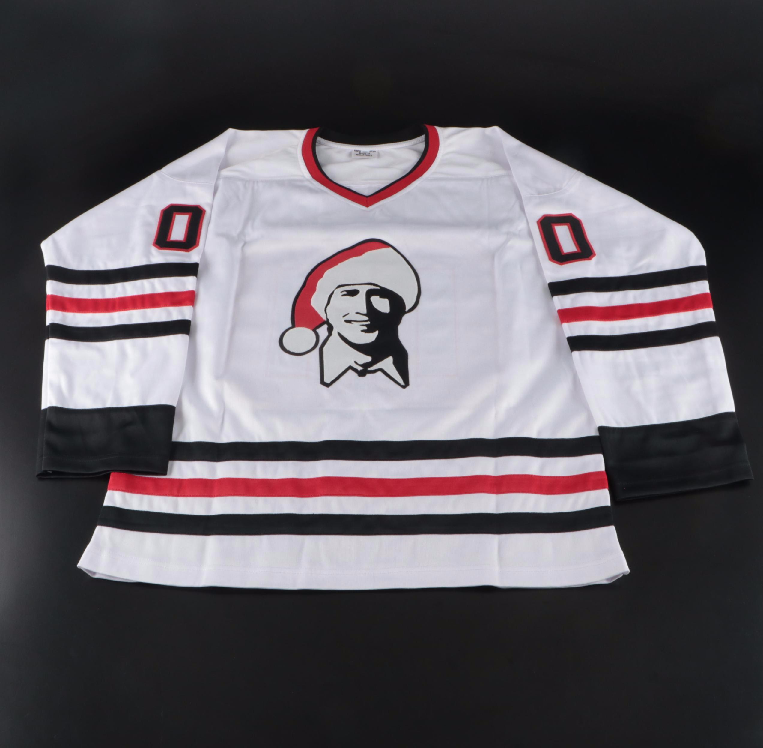 Chevy Chase Signed "Christmas Vacation: Clark Griswold" Hockey Jersey, JSA