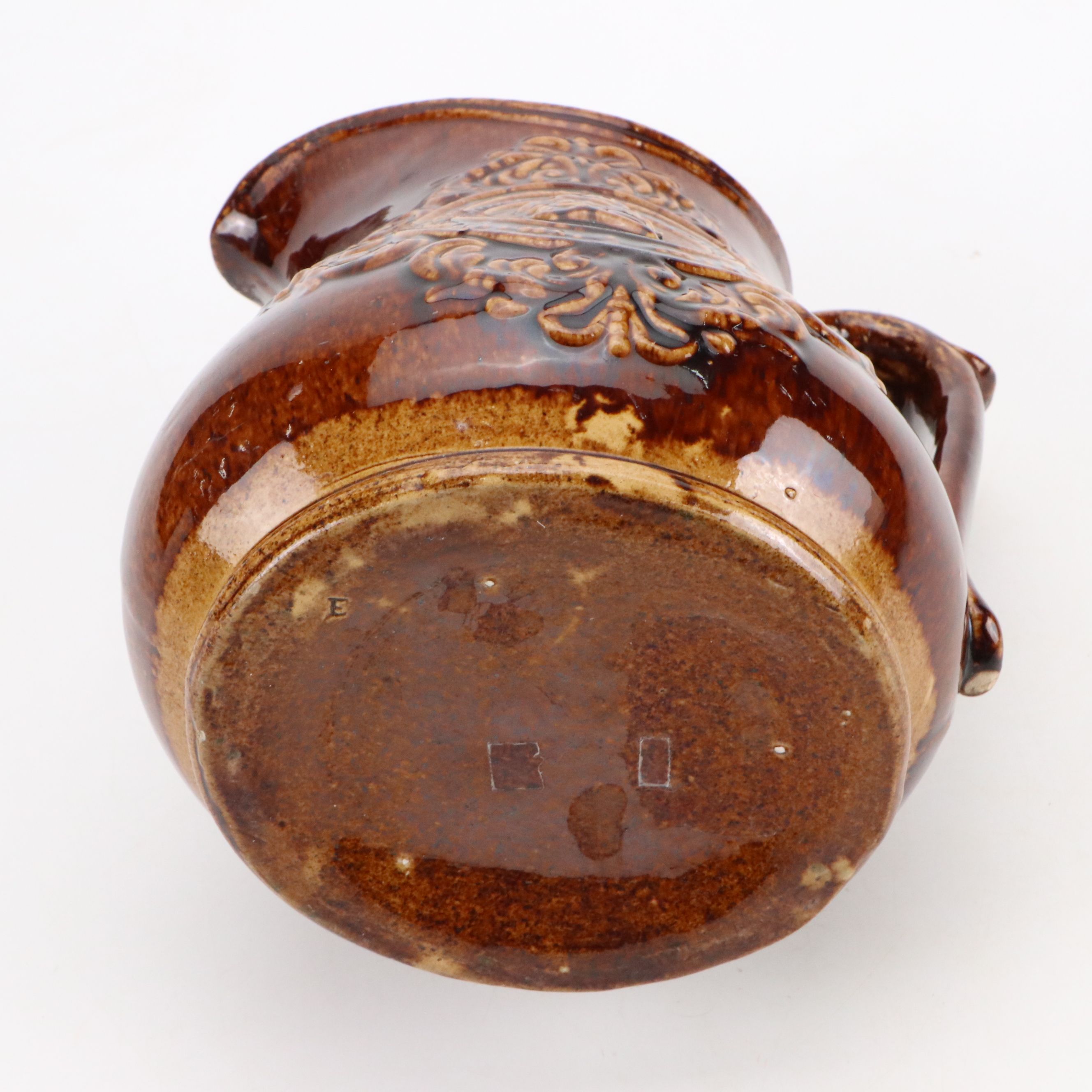 Bennington Rockinham Ceramic Pitchers and Brown Ware Toby Jug Pitcher