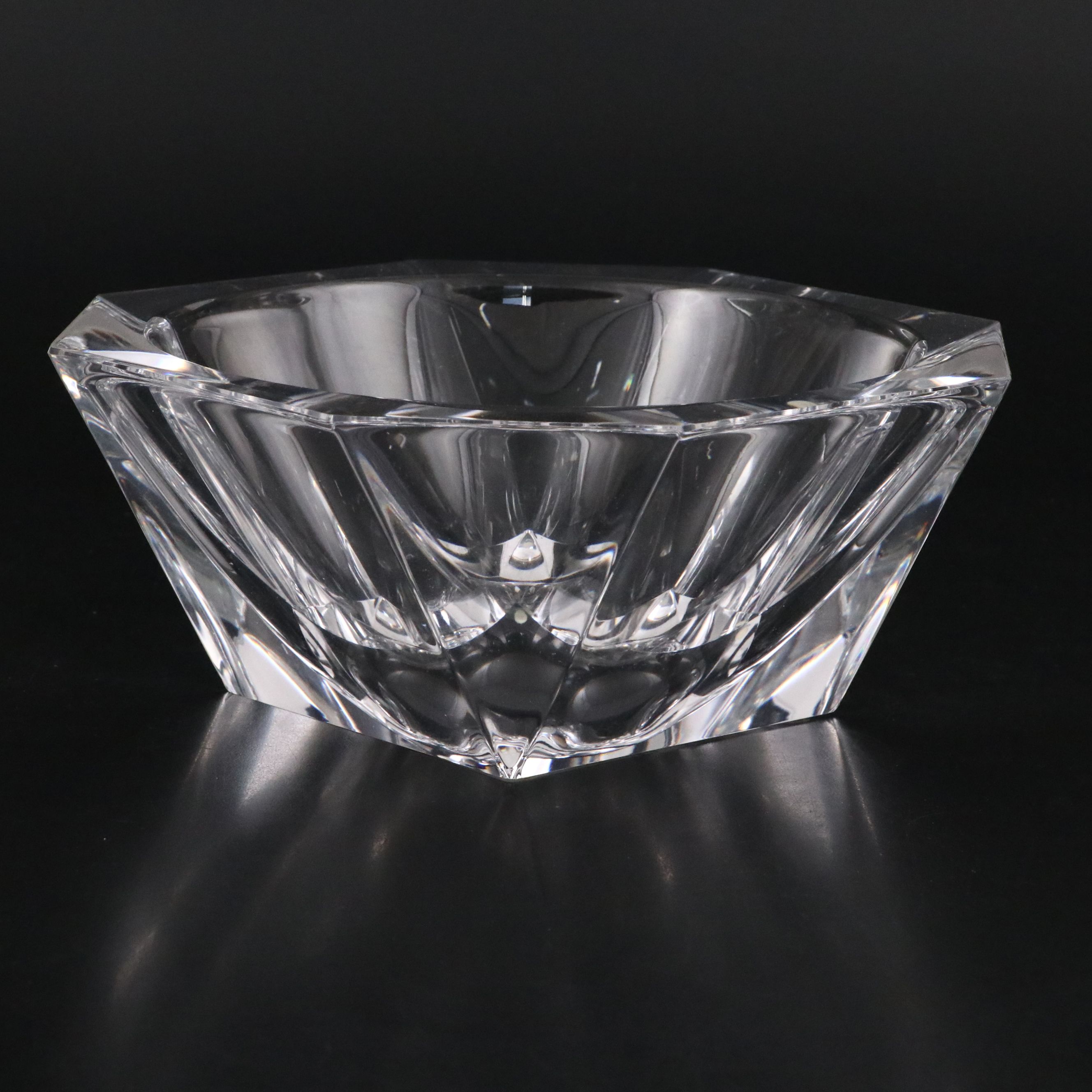 Orrefors "Orion" and "Odyssey" Crystal Bowls