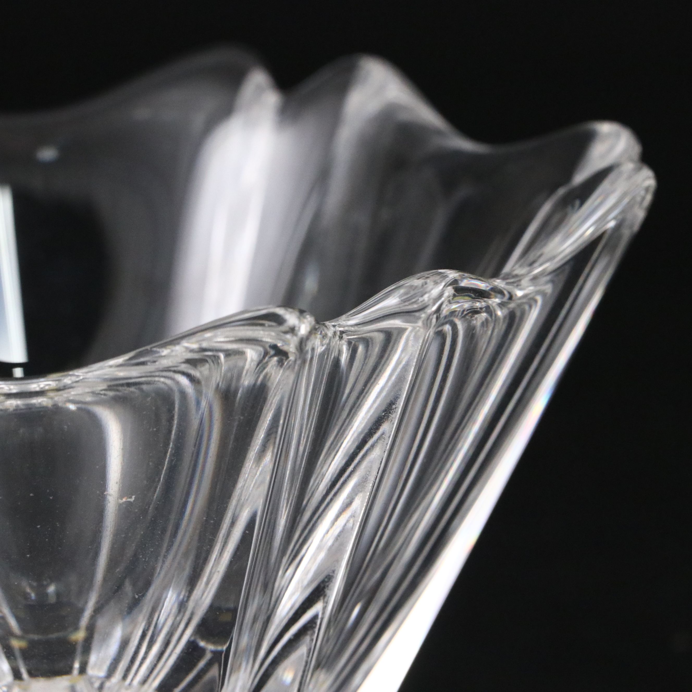Orrefors "Orion" and "Odyssey" Crystal Bowls
