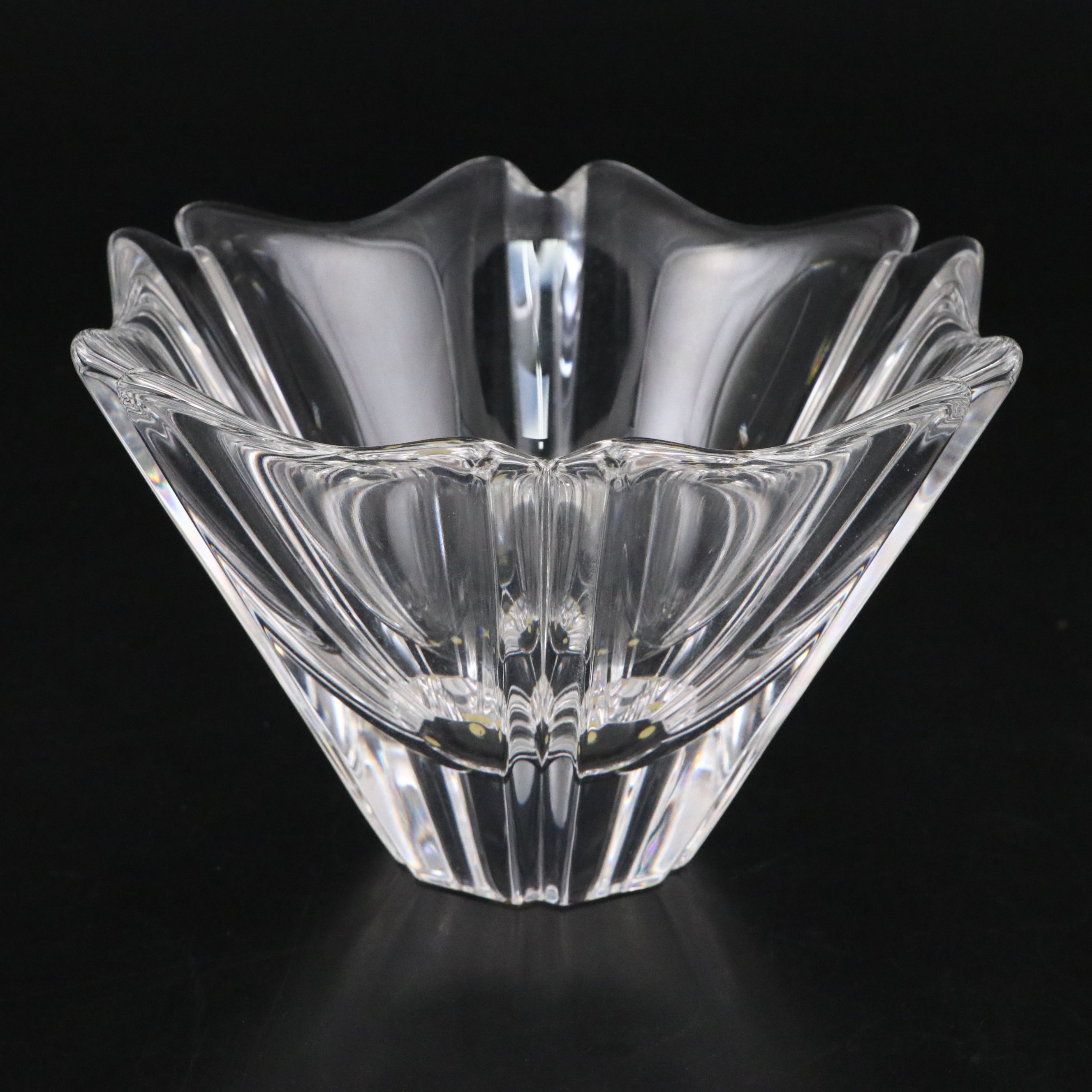 Orrefors "Orion" and "Odyssey" Crystal Bowls