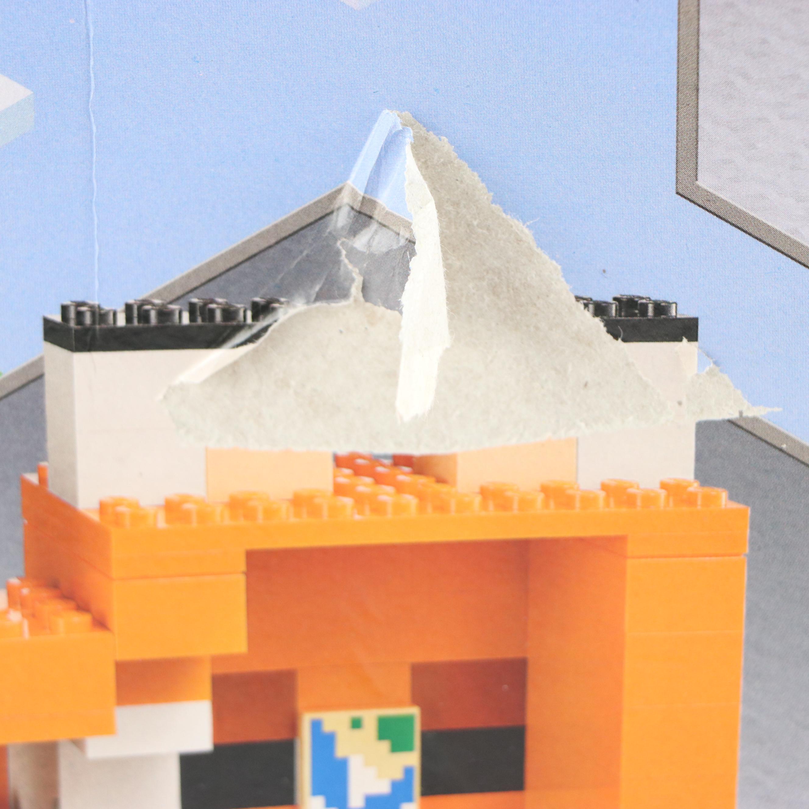 LEGO Minecraft "Horse Stable," "The Fox Lodge," and "The Dungeon" Building Sets