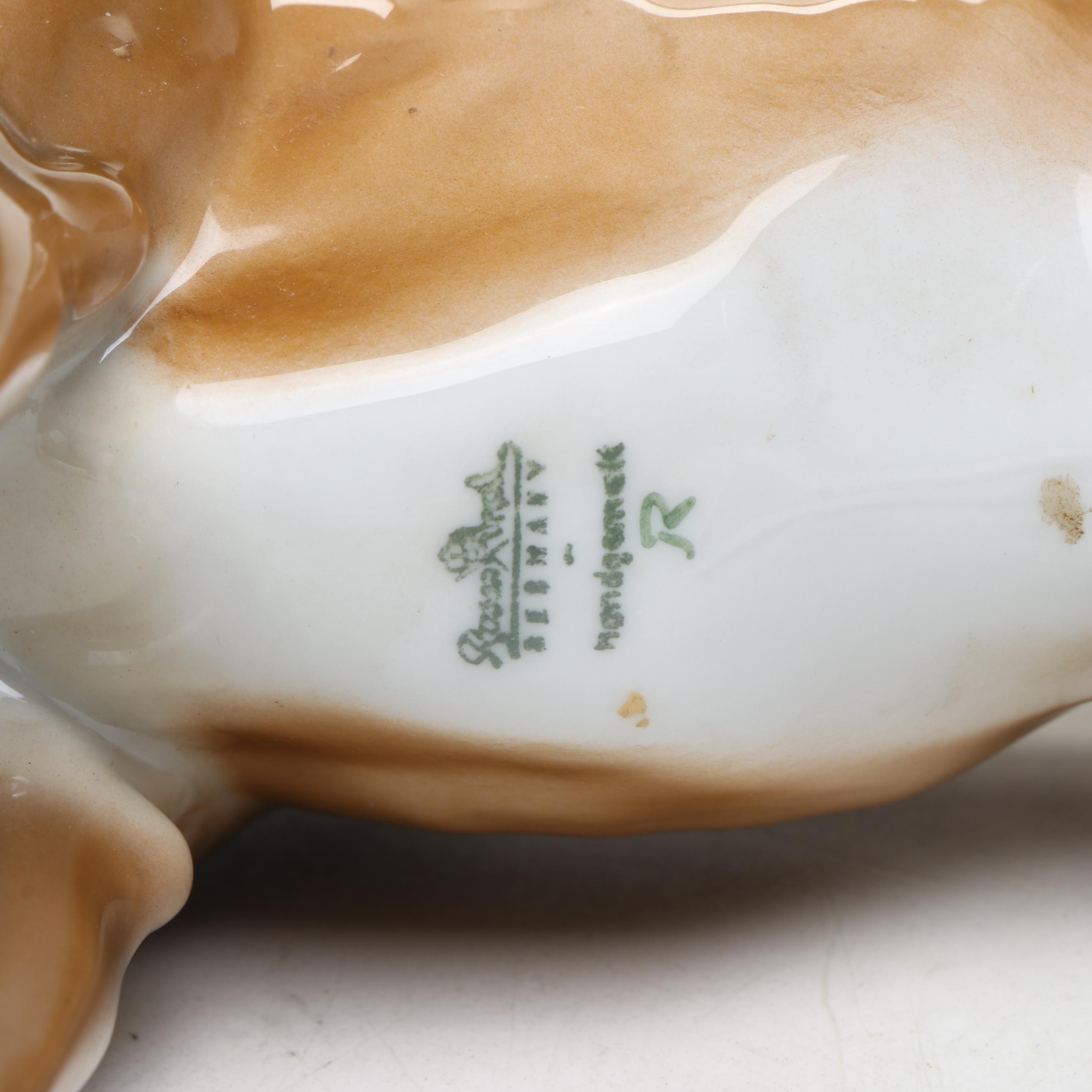 Goebel, Rosenthal and Other Porcelain Boxer Dog Figurines