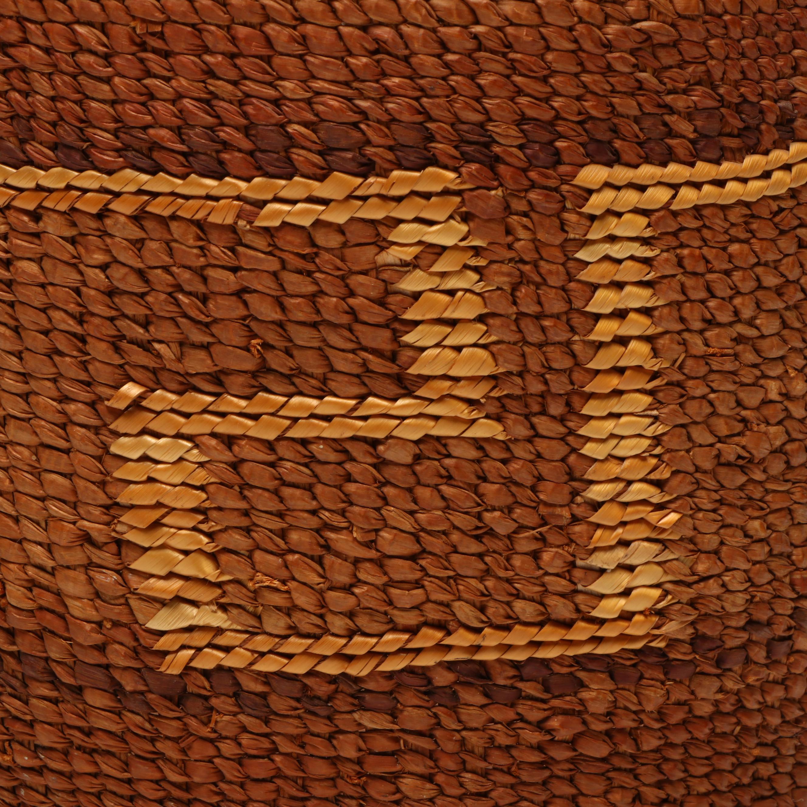 Indigenous Pacific Northwest Coast Twined Basket