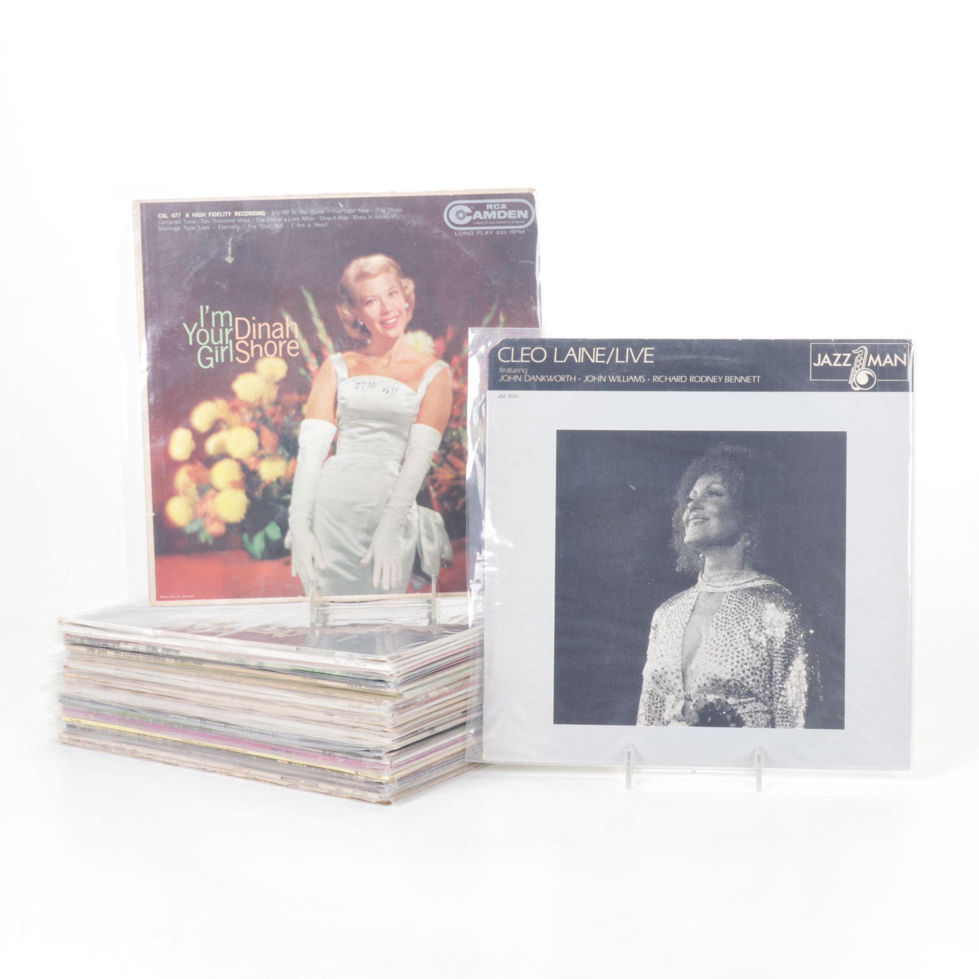 Dinah Shore, Cleo Laine, Brenda Lee & More Vinyl Record Albums
