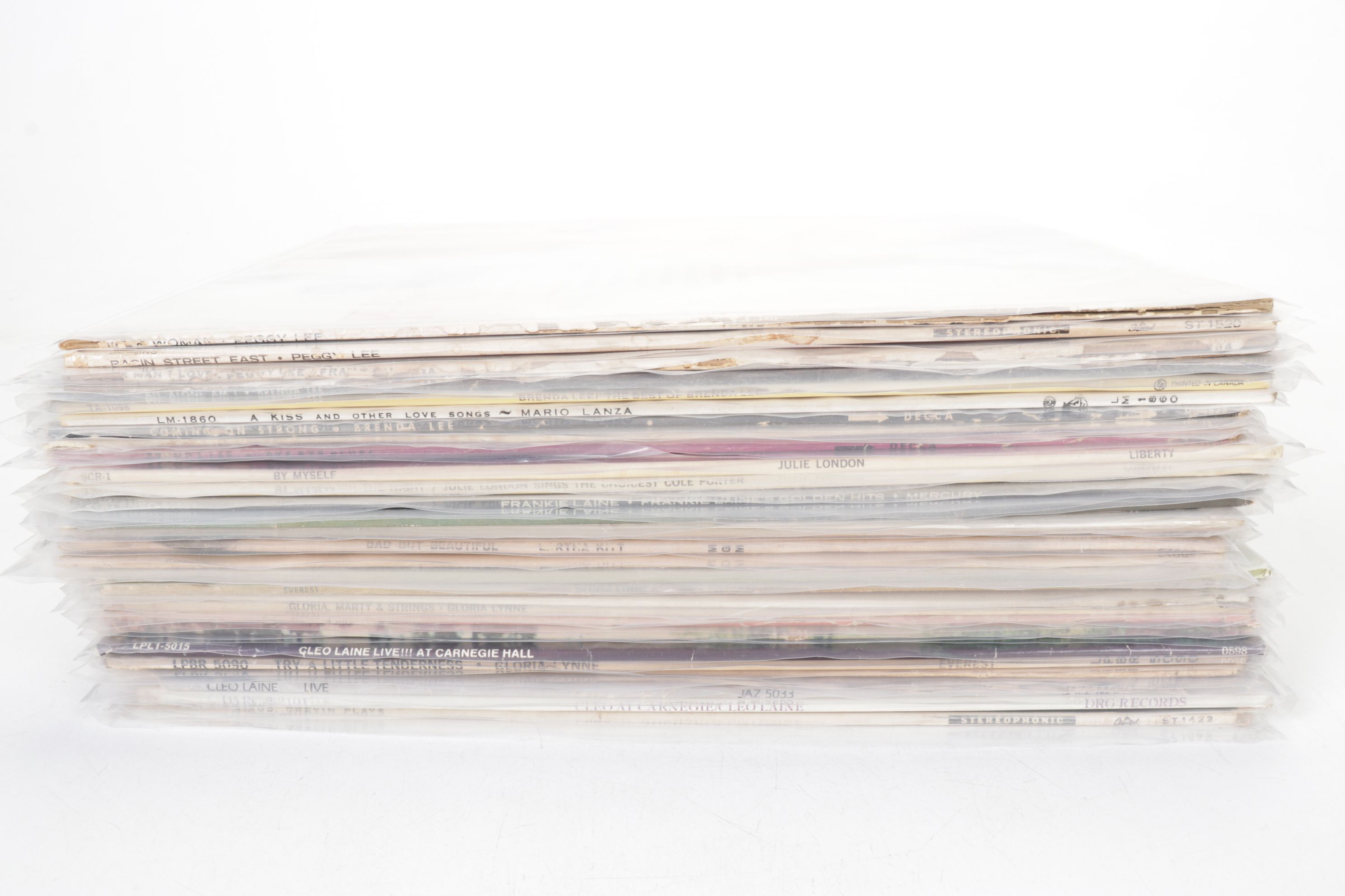 Dinah Shore, Cleo Laine, Brenda Lee & More Vinyl Record Albums