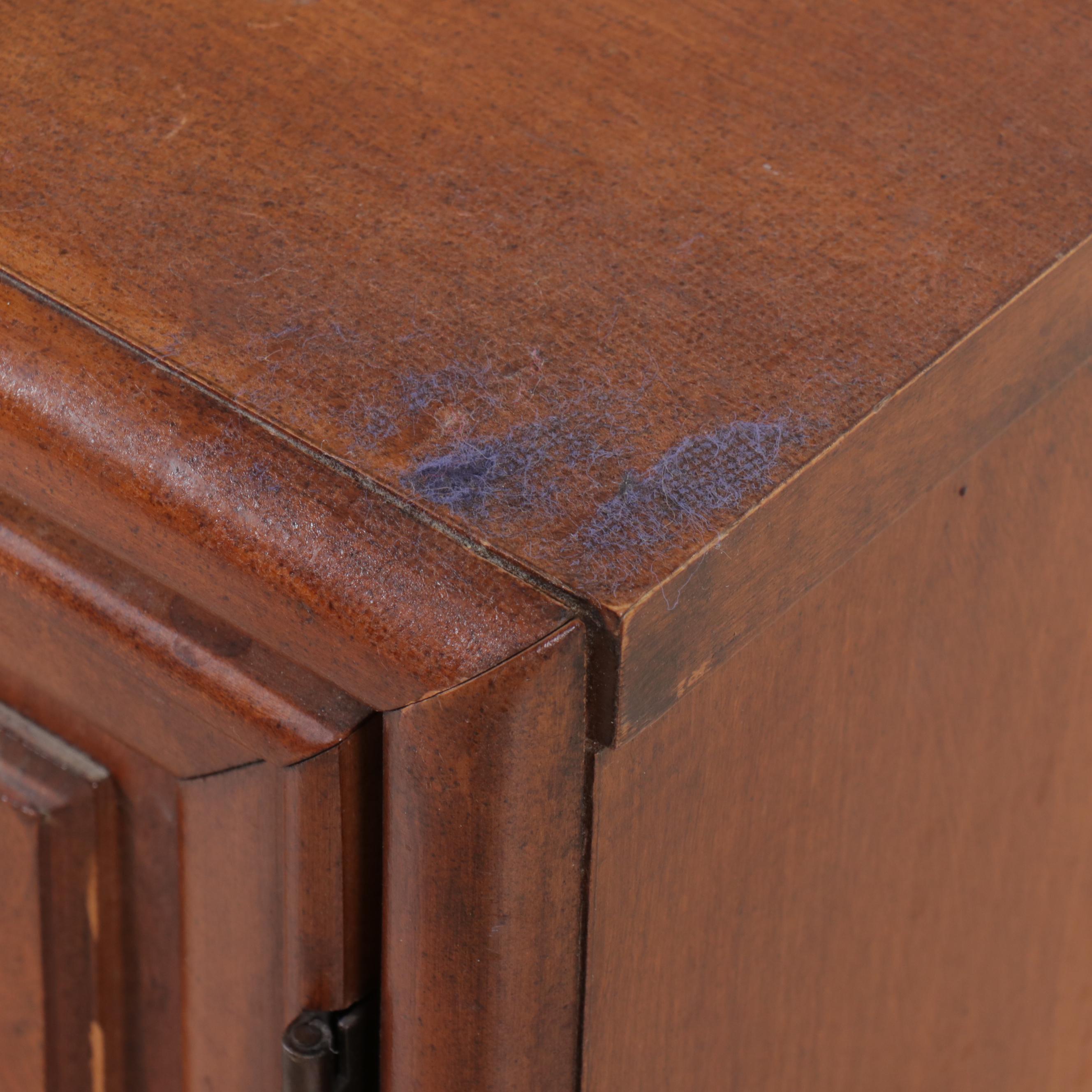 Henry Link Chinoiserie Walnut Buffet, Mid-20th Century