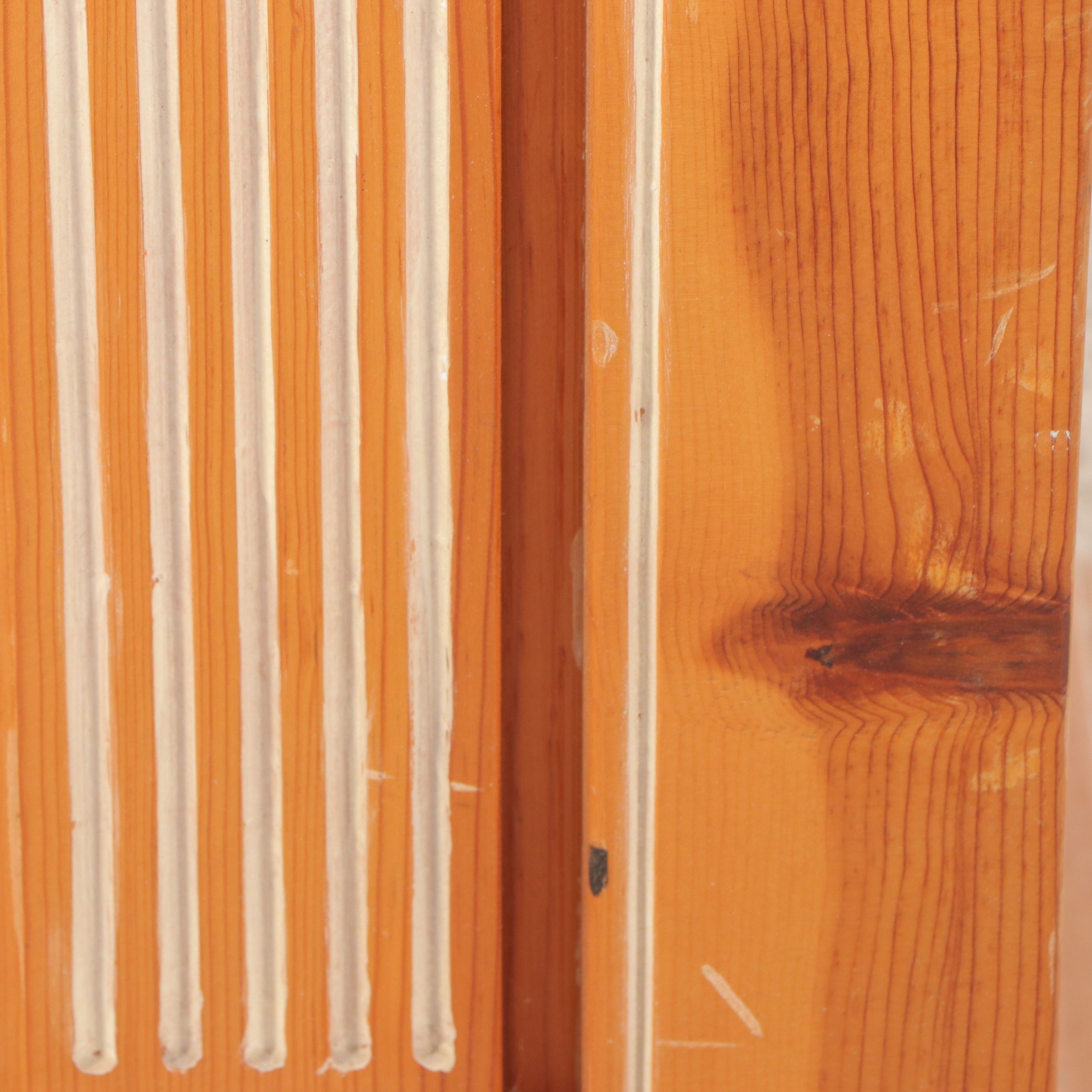 Carved Pine Bookcase