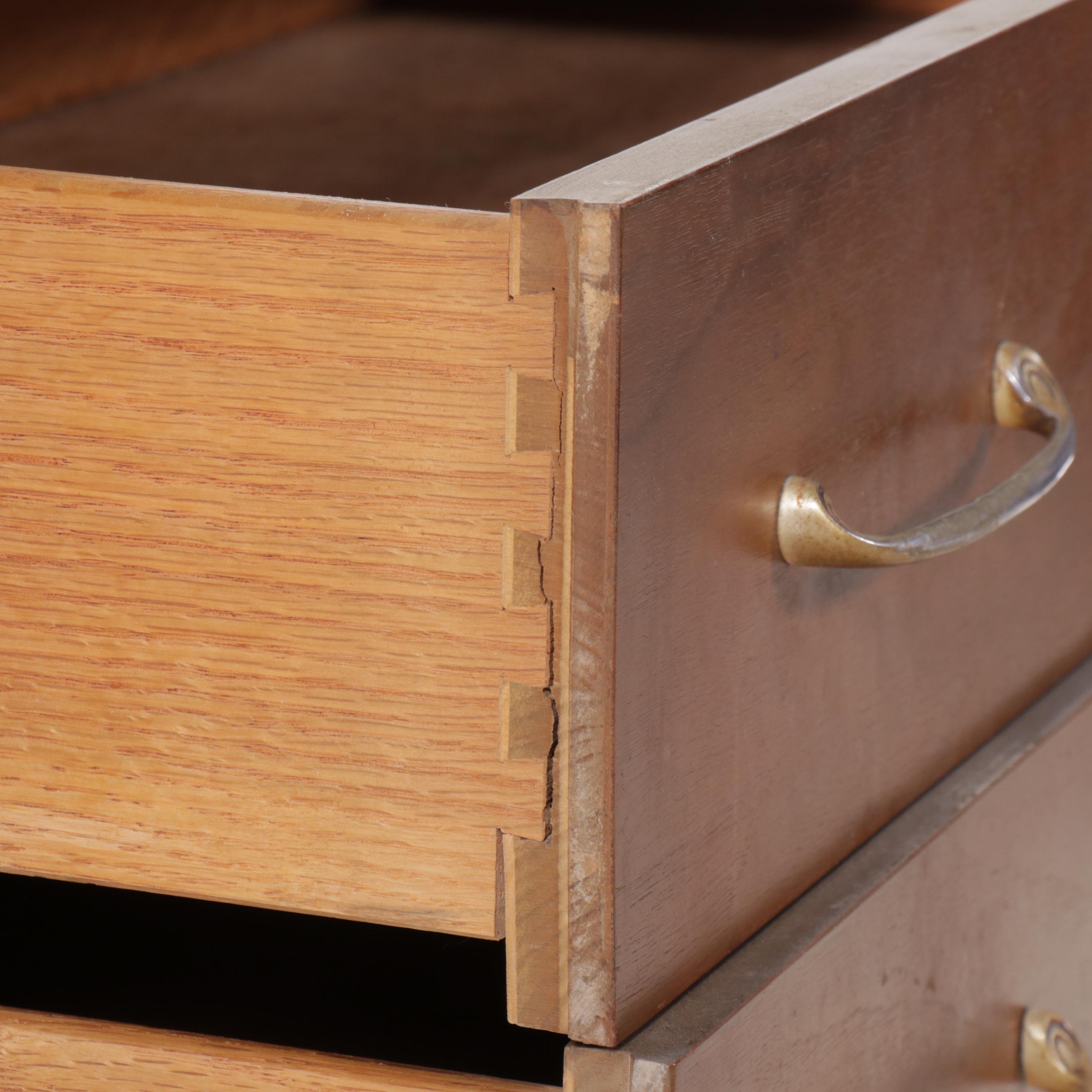 Broyhill Premier Division Mid Century Modern Walnut Chest of Drawers