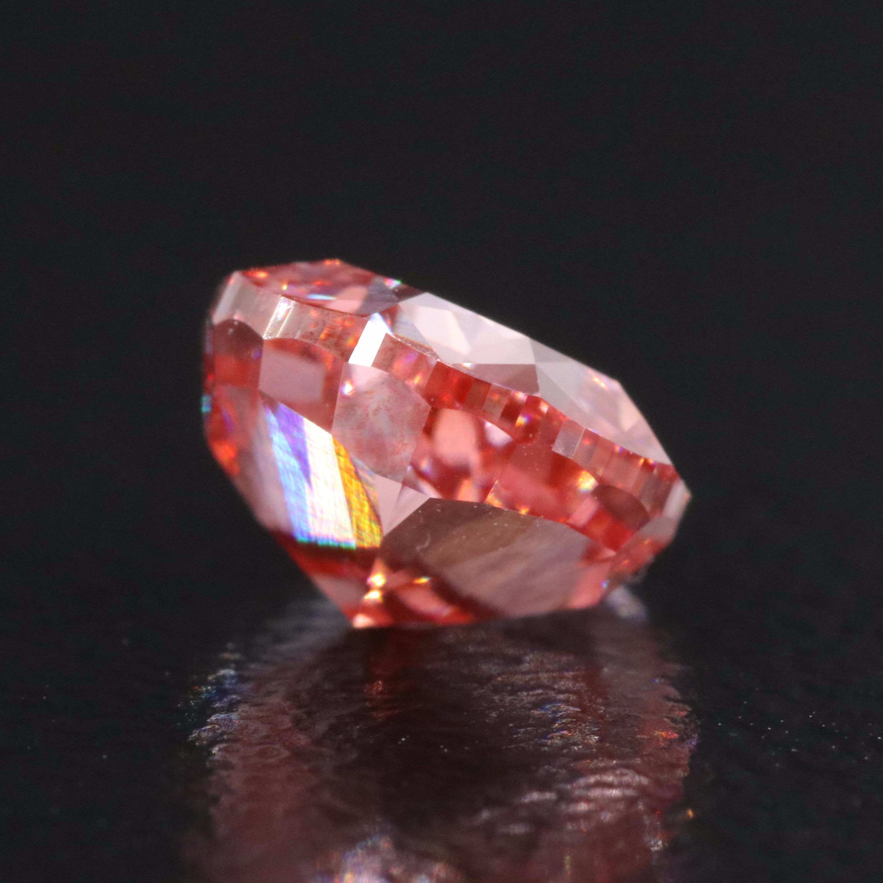 Loose 2.00 CT Lab Grown Fancy Pink Diamond