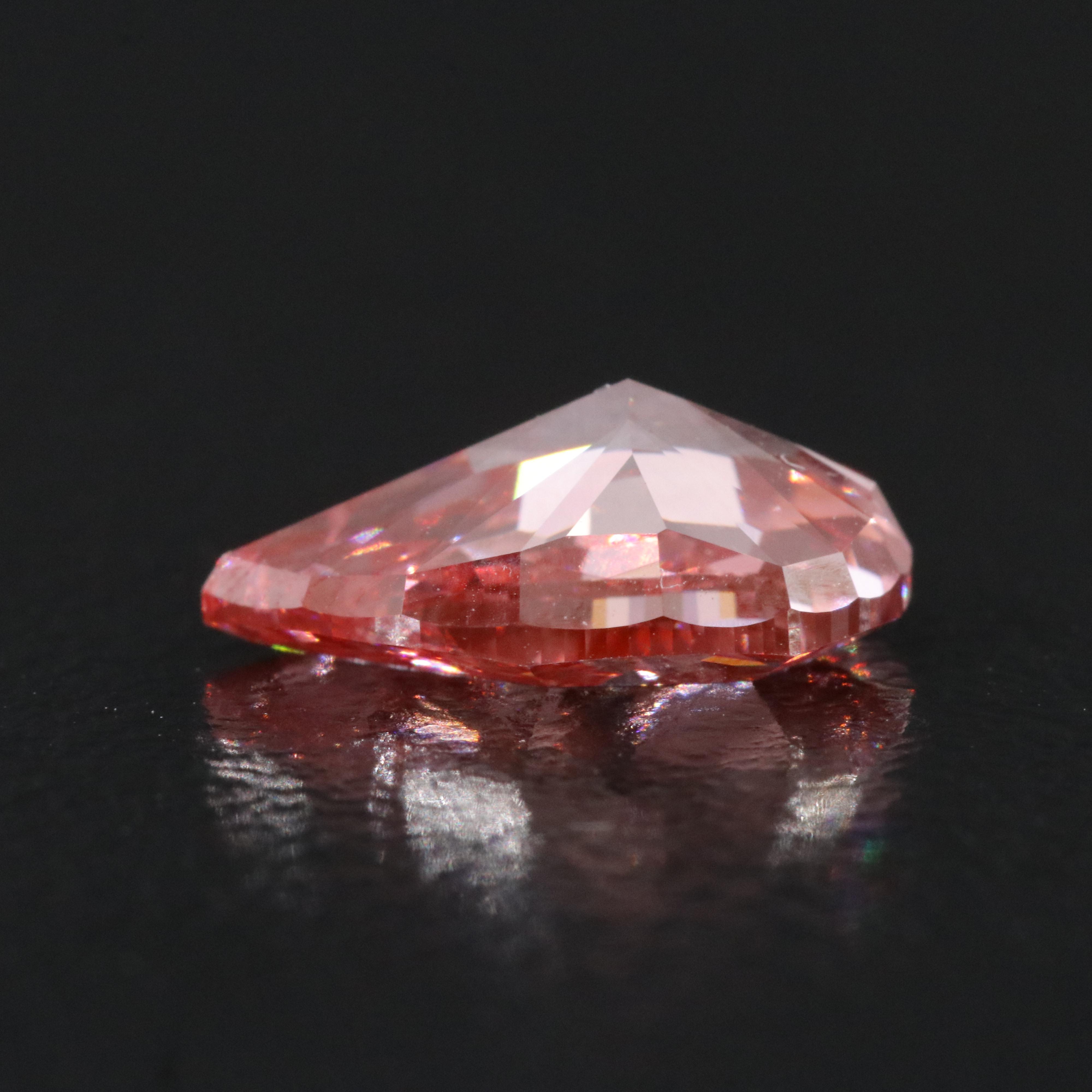 Loose 2.00 CT Lab Grown Fancy Pink Diamond