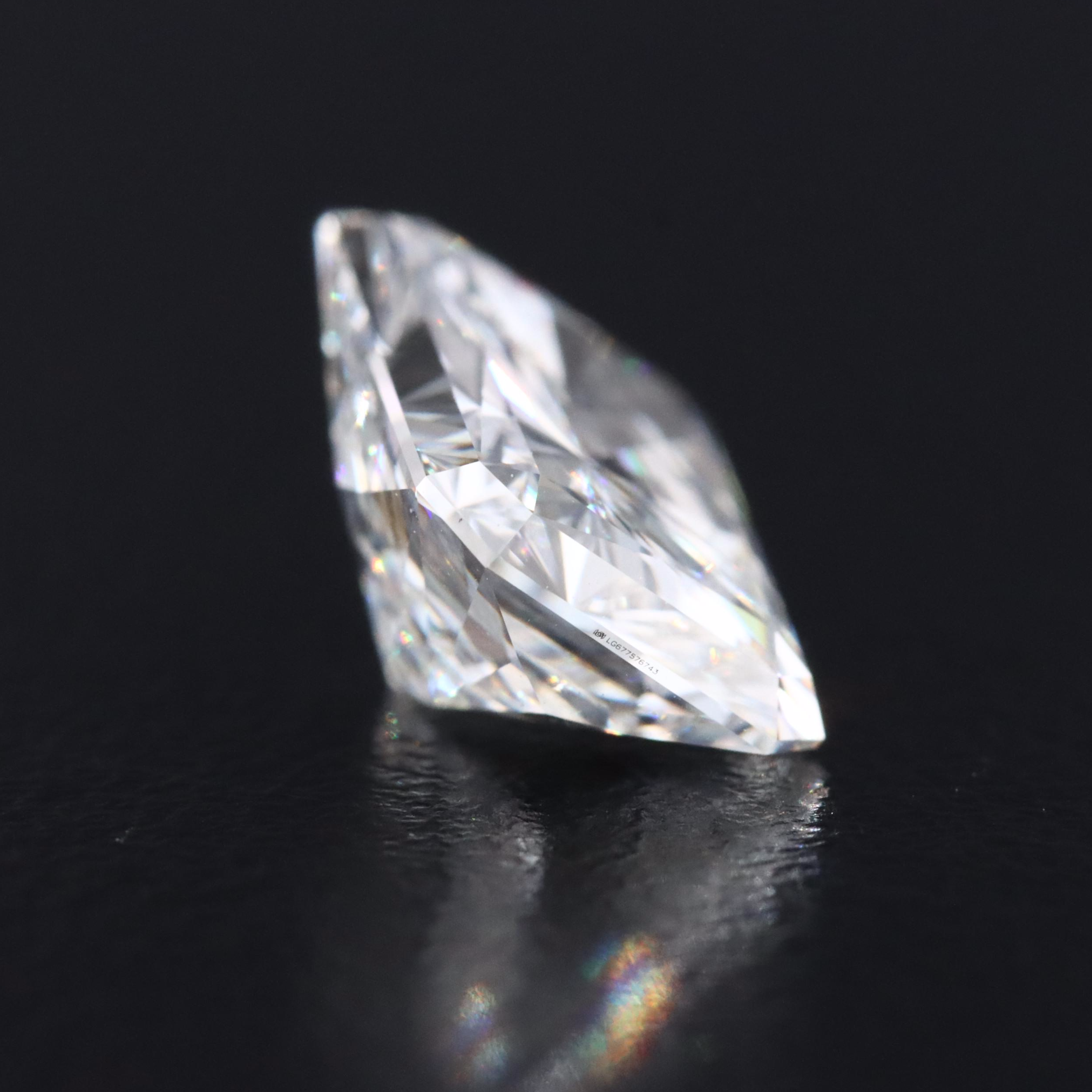 Loose 3.02 CT Lab Grown Diamond with IGI Report