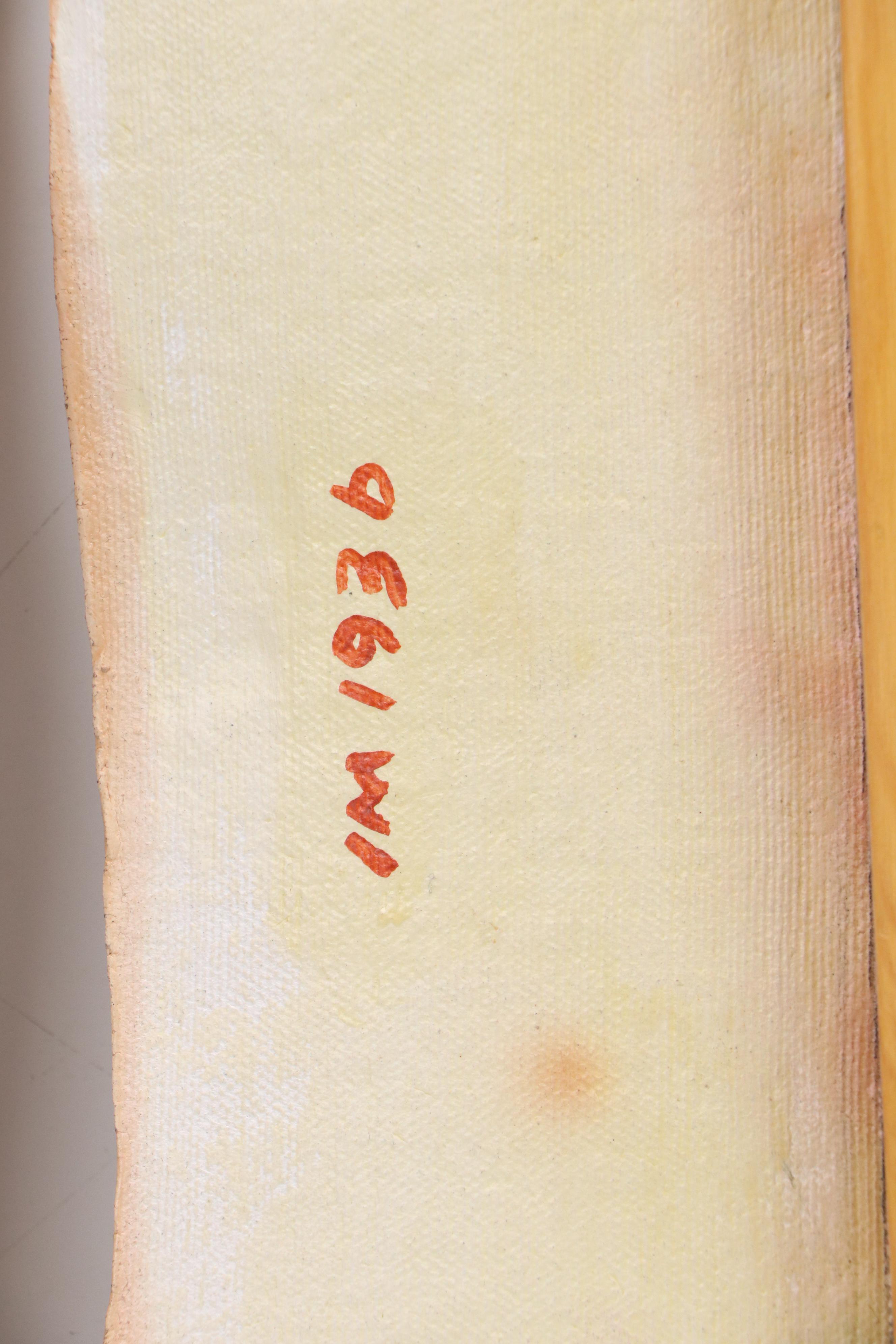 Walt Hyler Slab Pottery Raku Wall Art Trio, Circa 1980s