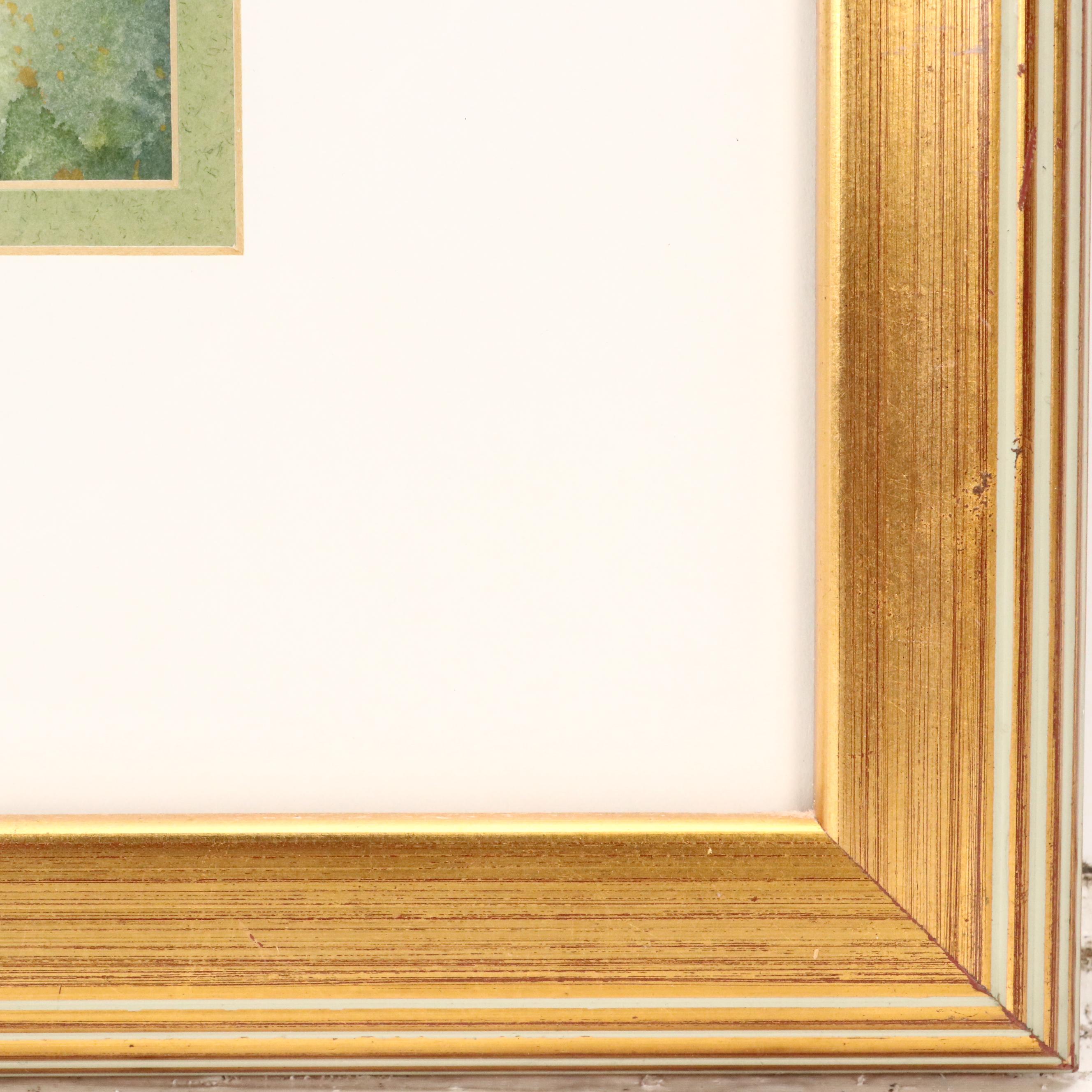 Bonnie K. Shock Watercolor Painting "Daffodils," Late 20th Century