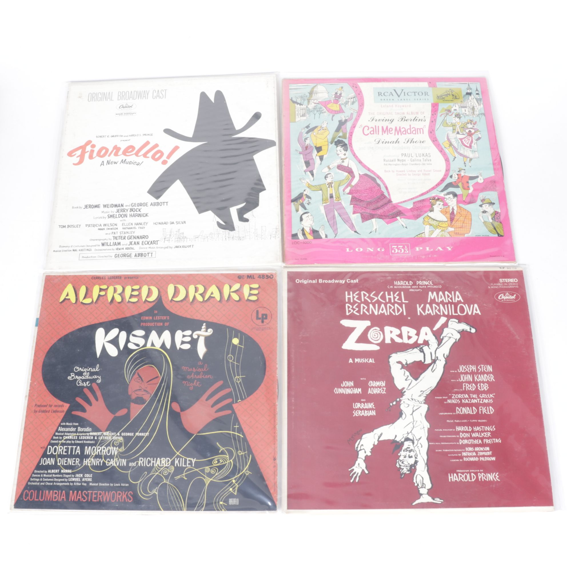 Dick Van Dyke in "Bye Bye Birdie" & Other Musical Vinyl Record Albums