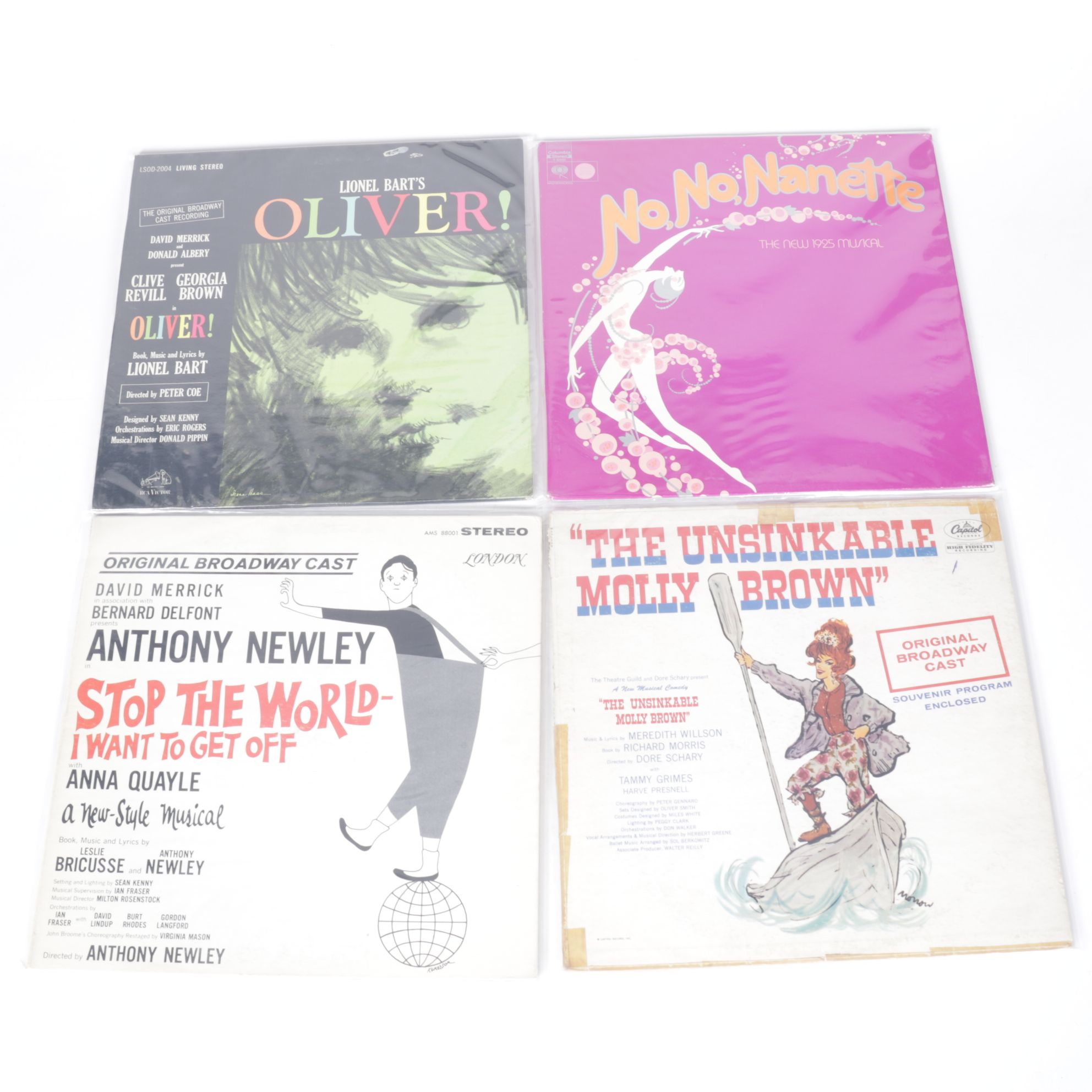 Dick Van Dyke in "Bye Bye Birdie" & Other Musical Vinyl Record Albums